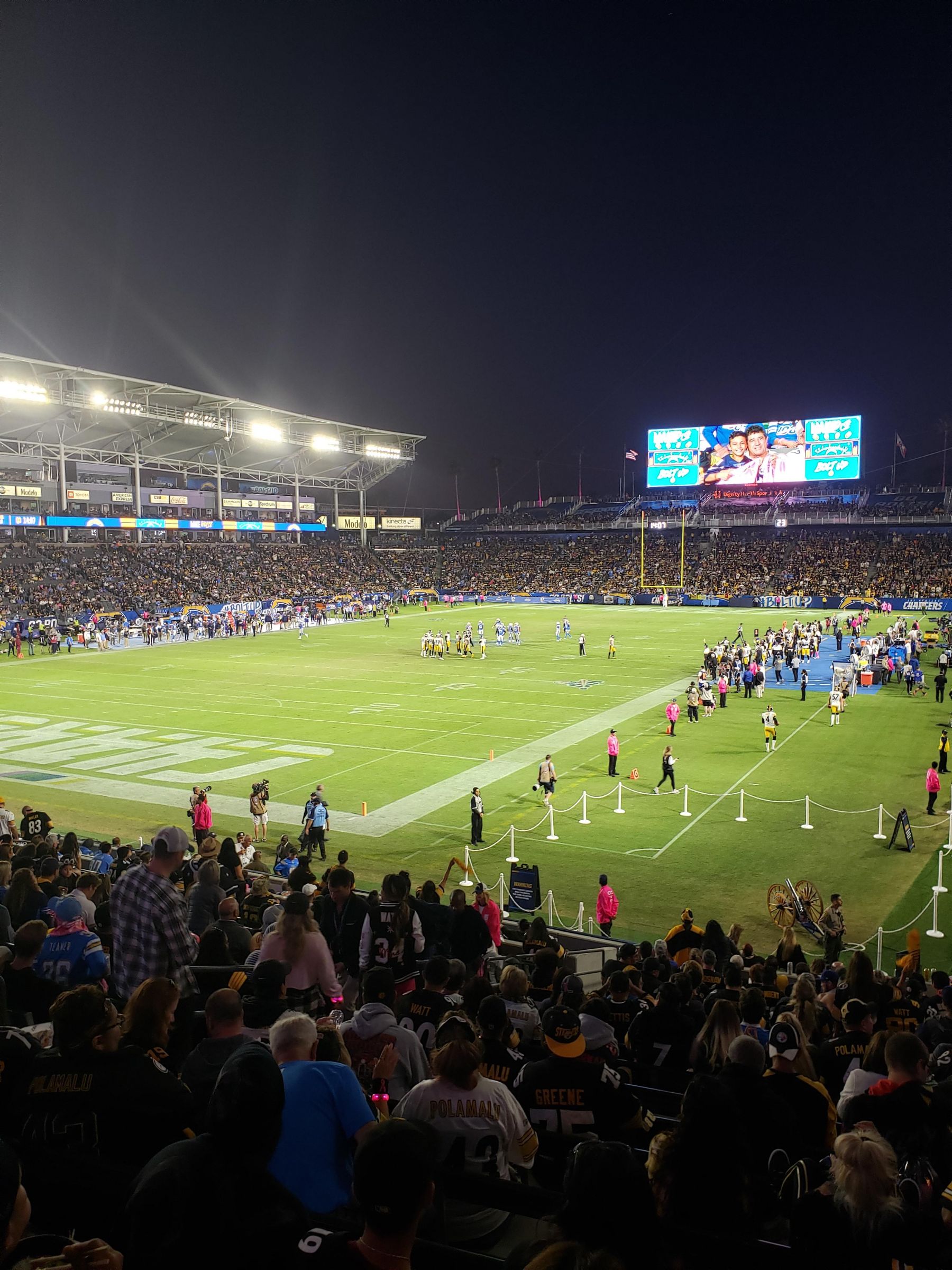view from Section 139 
