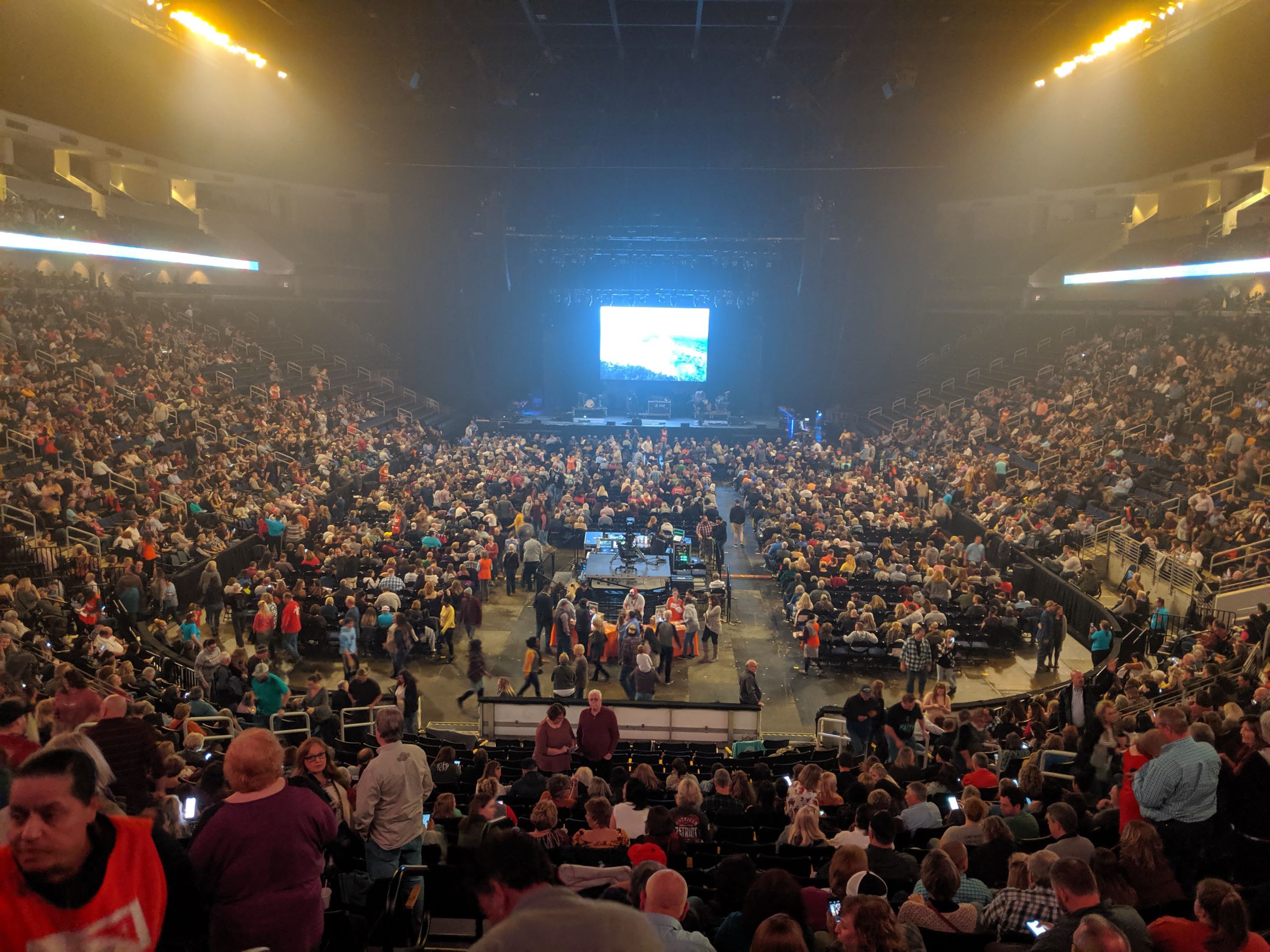 section 101, row w  seat view  - gas south arena