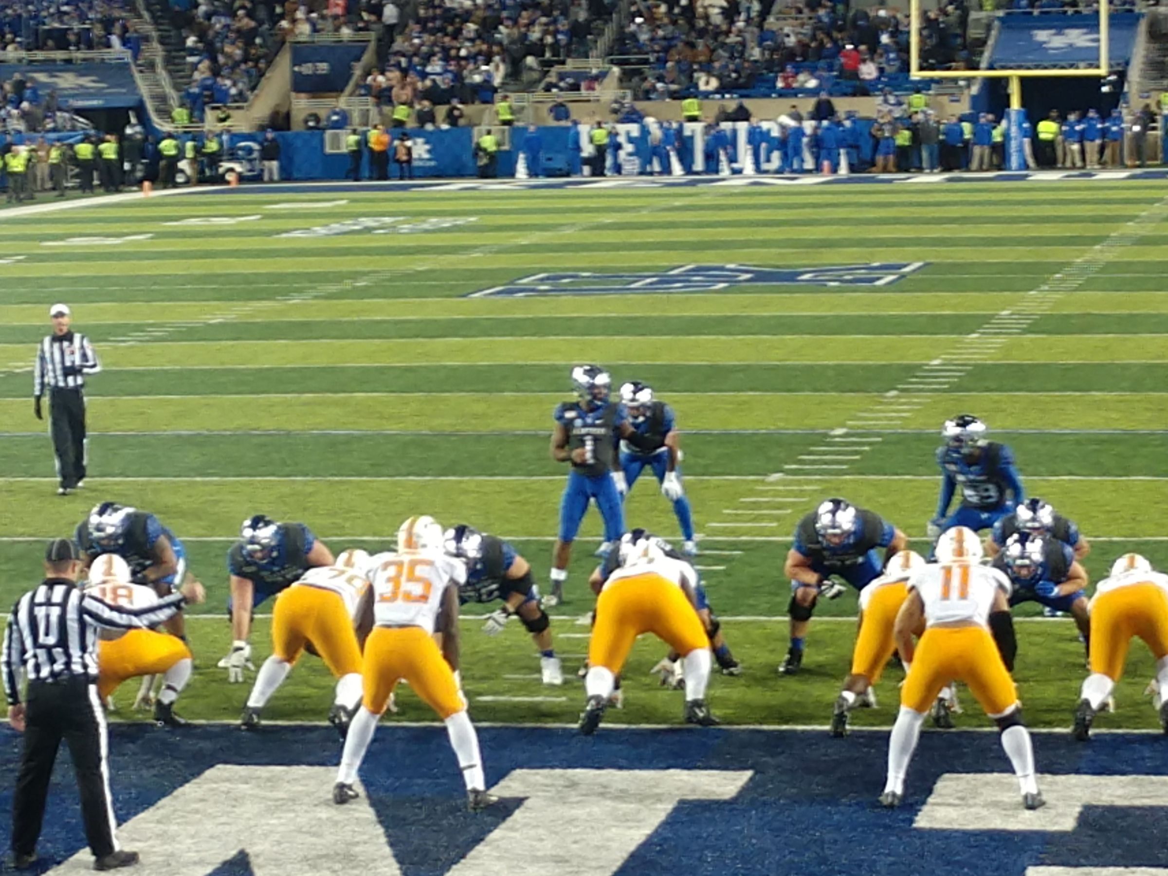 section 17, row 7 seat view  - kroger field