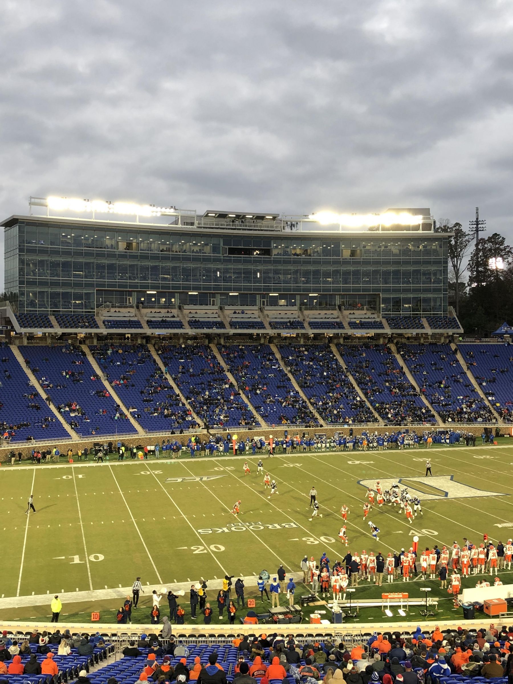 section 3, row mm seat view  - wallace wade stadium