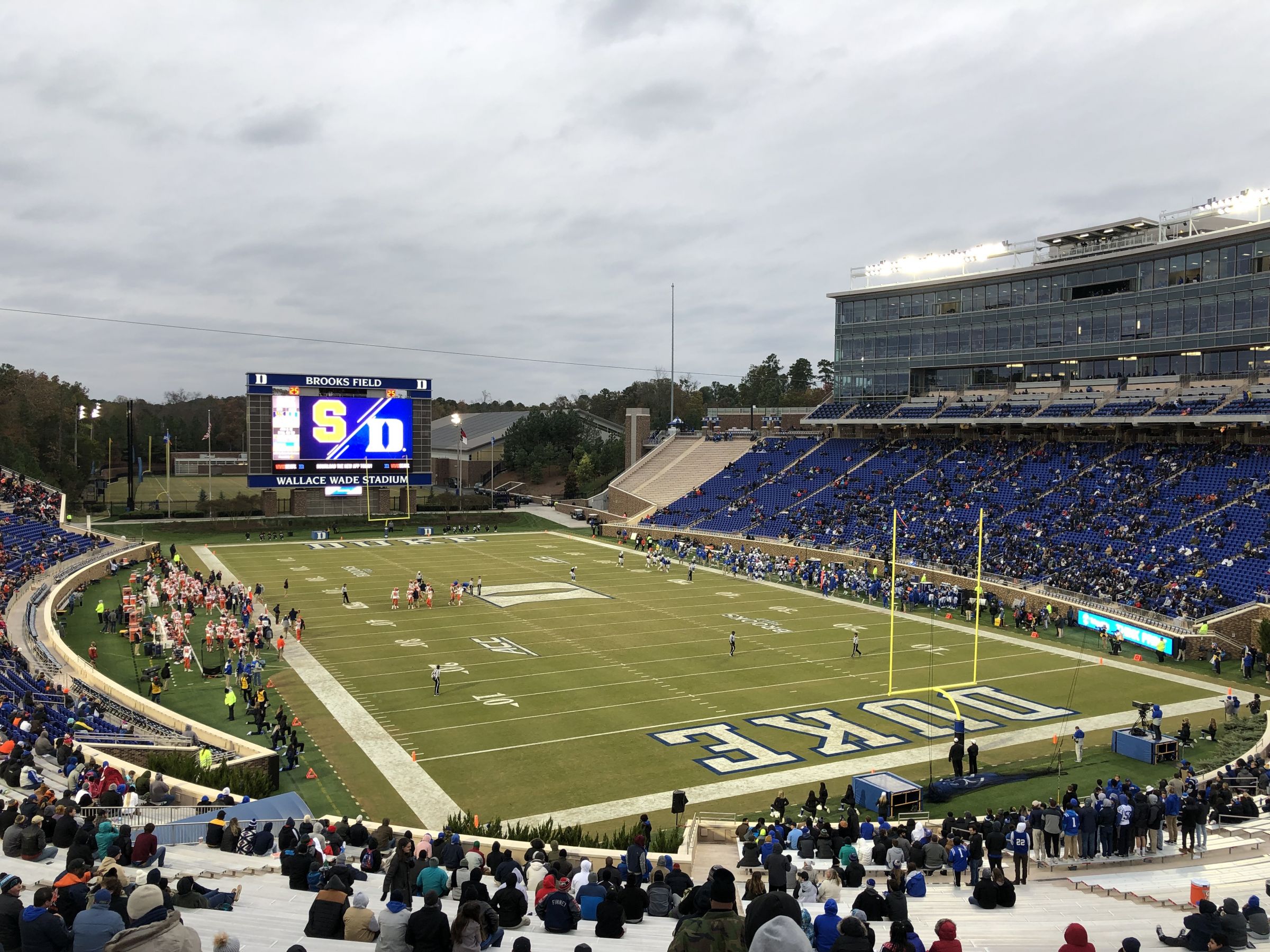 section 14, row x seat view  - wallace wade stadium
