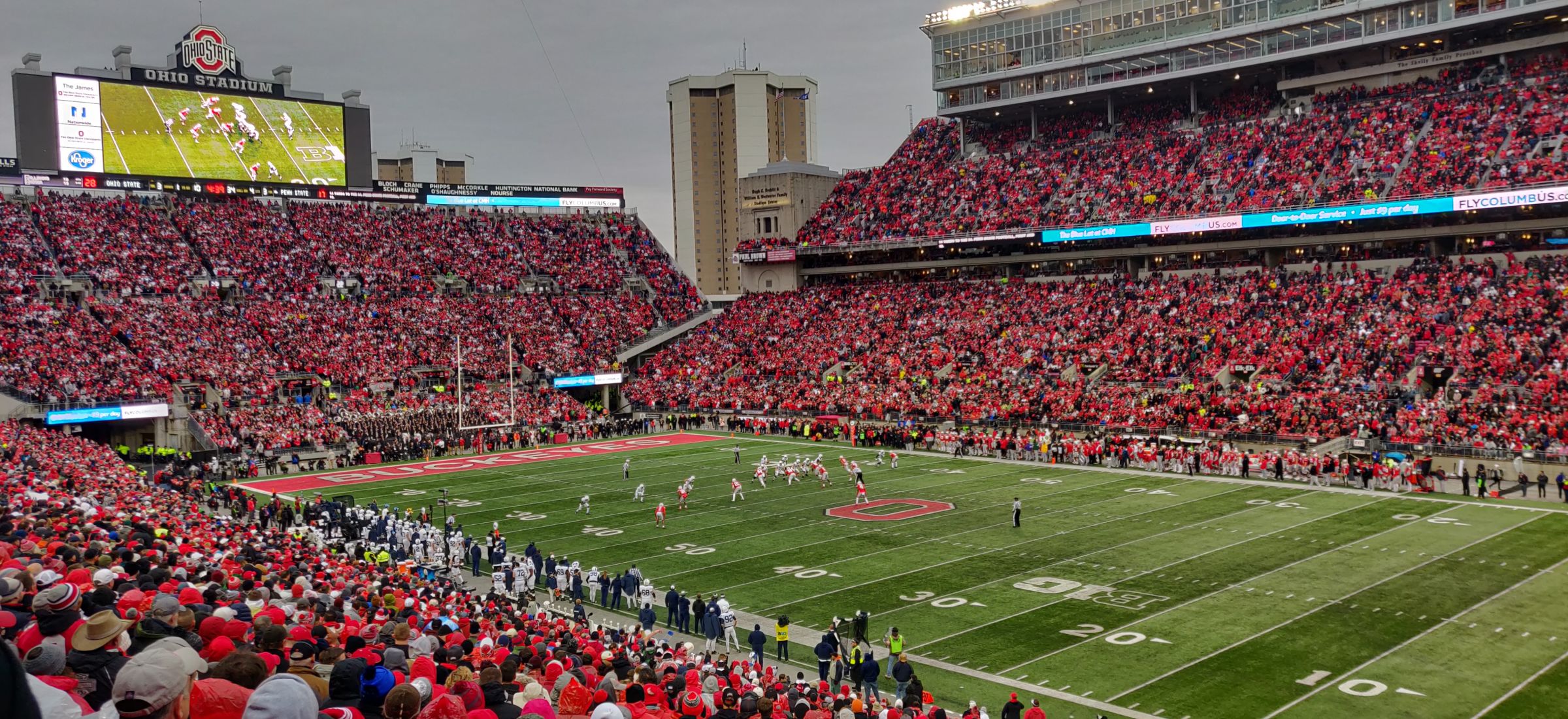 section 14a, row 25 seat view  - ohio stadium