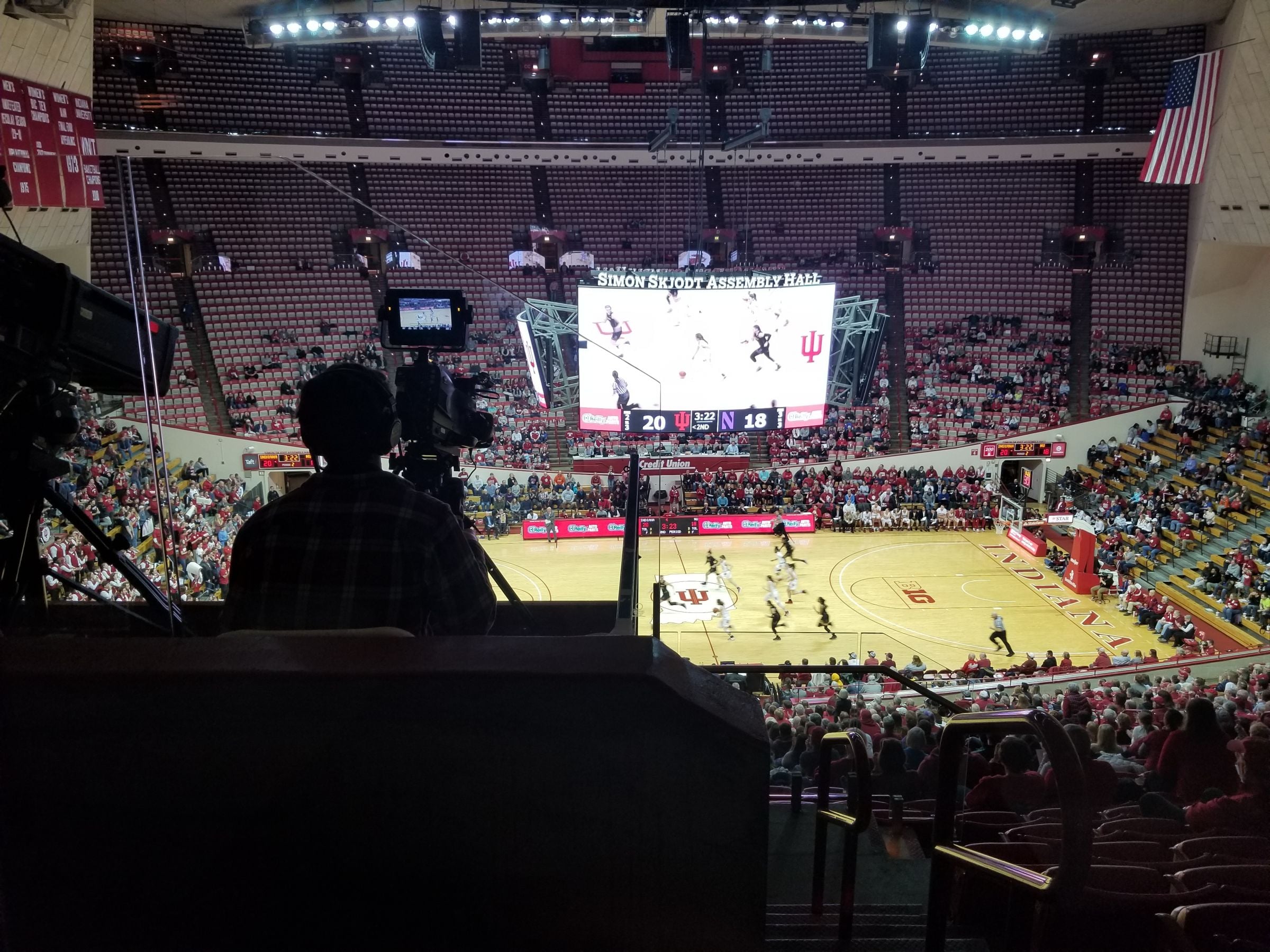 section k, row 32 seat view  - assembly hall