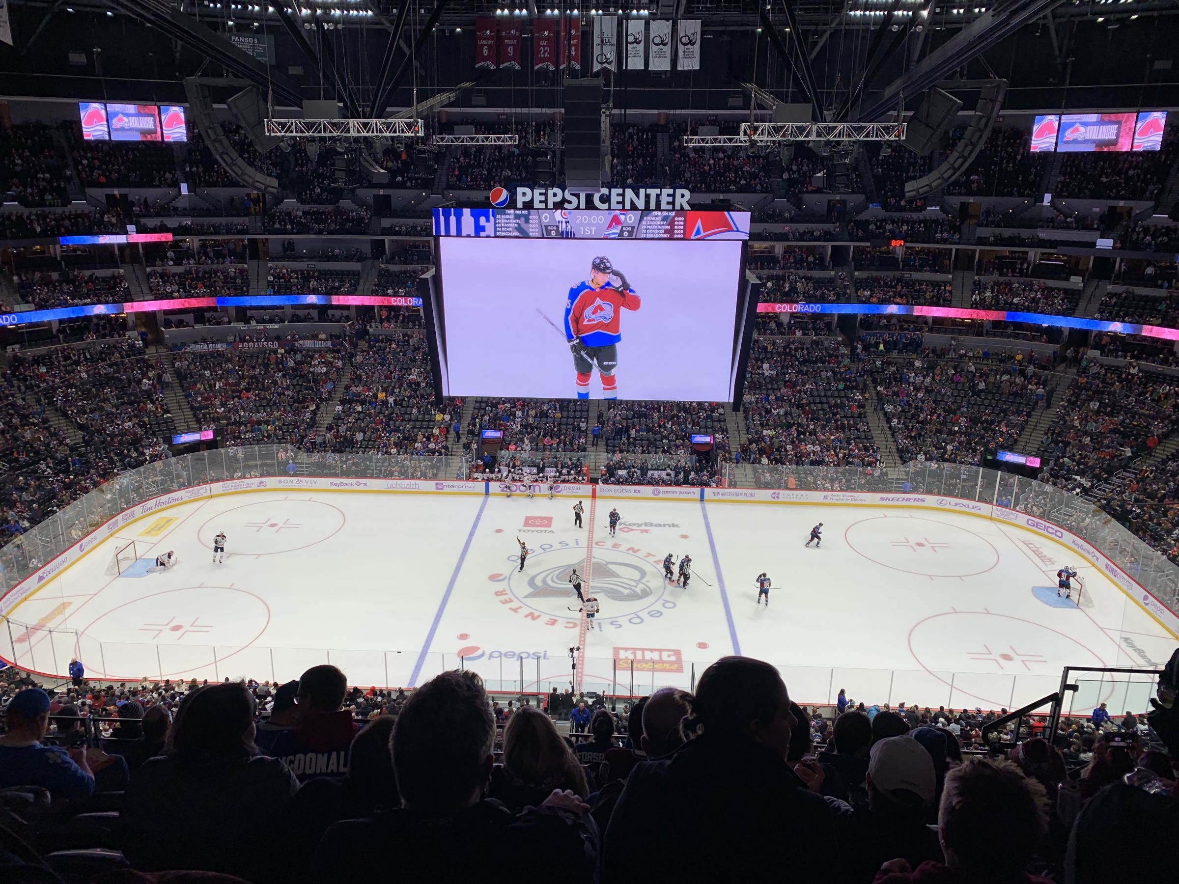 Colorado Avalanche Seating Chart Rateyourseats Com