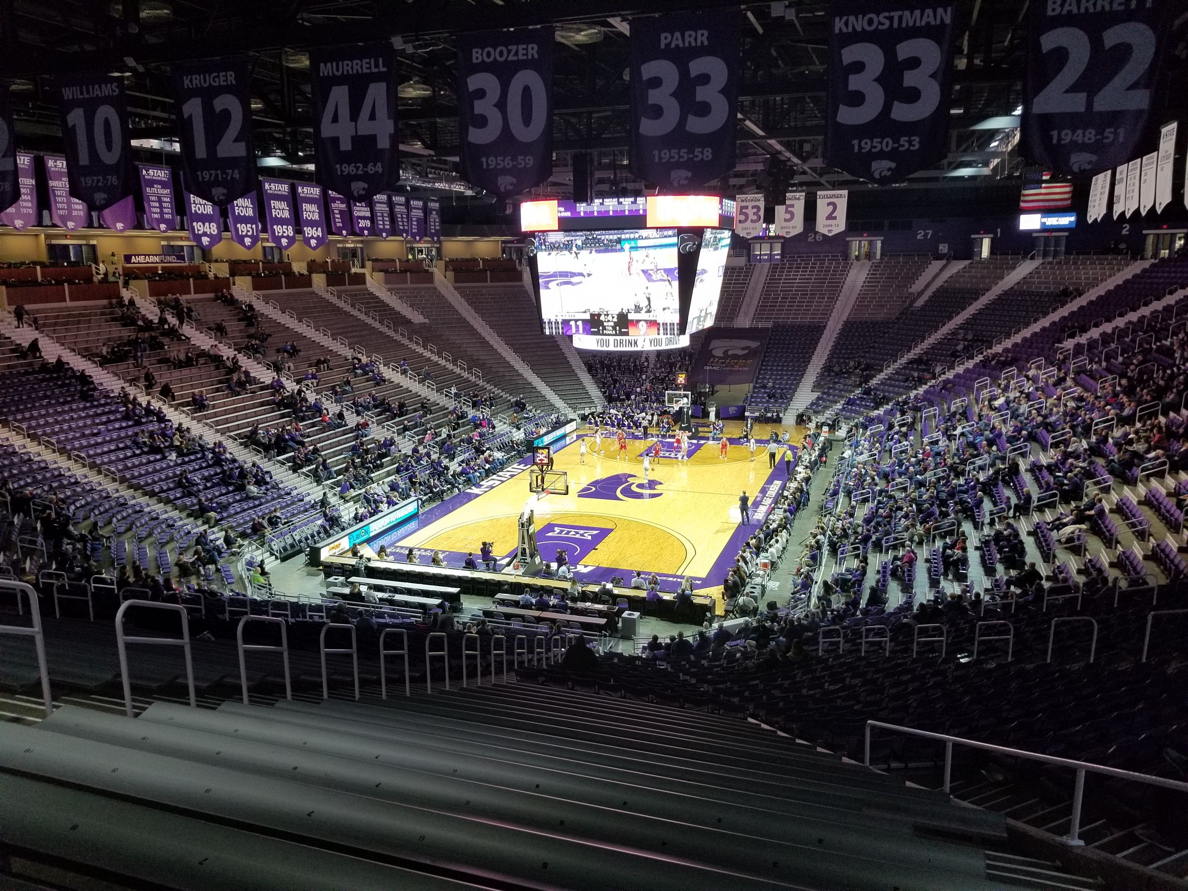 section 12, row 37 seat view  - bramlage coliseum