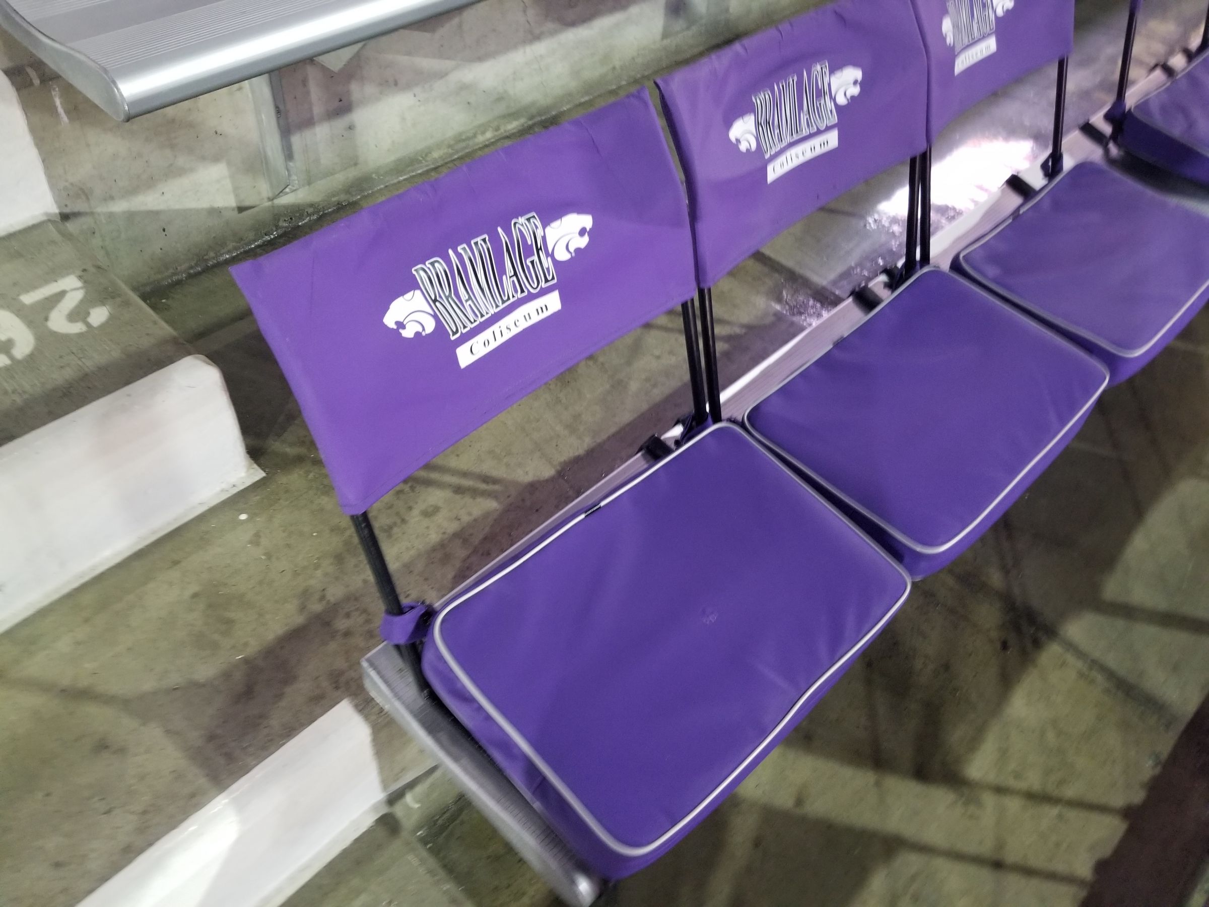 chairbacks attached to benches