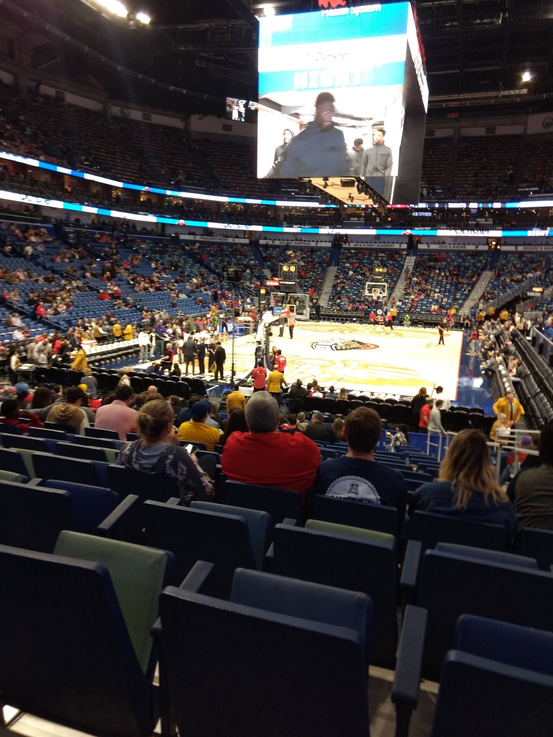 Smoothie King Center Seating Views