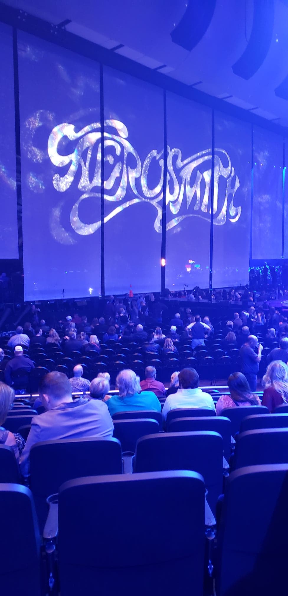 section 205, row j seat view  - dolby live at park mgm