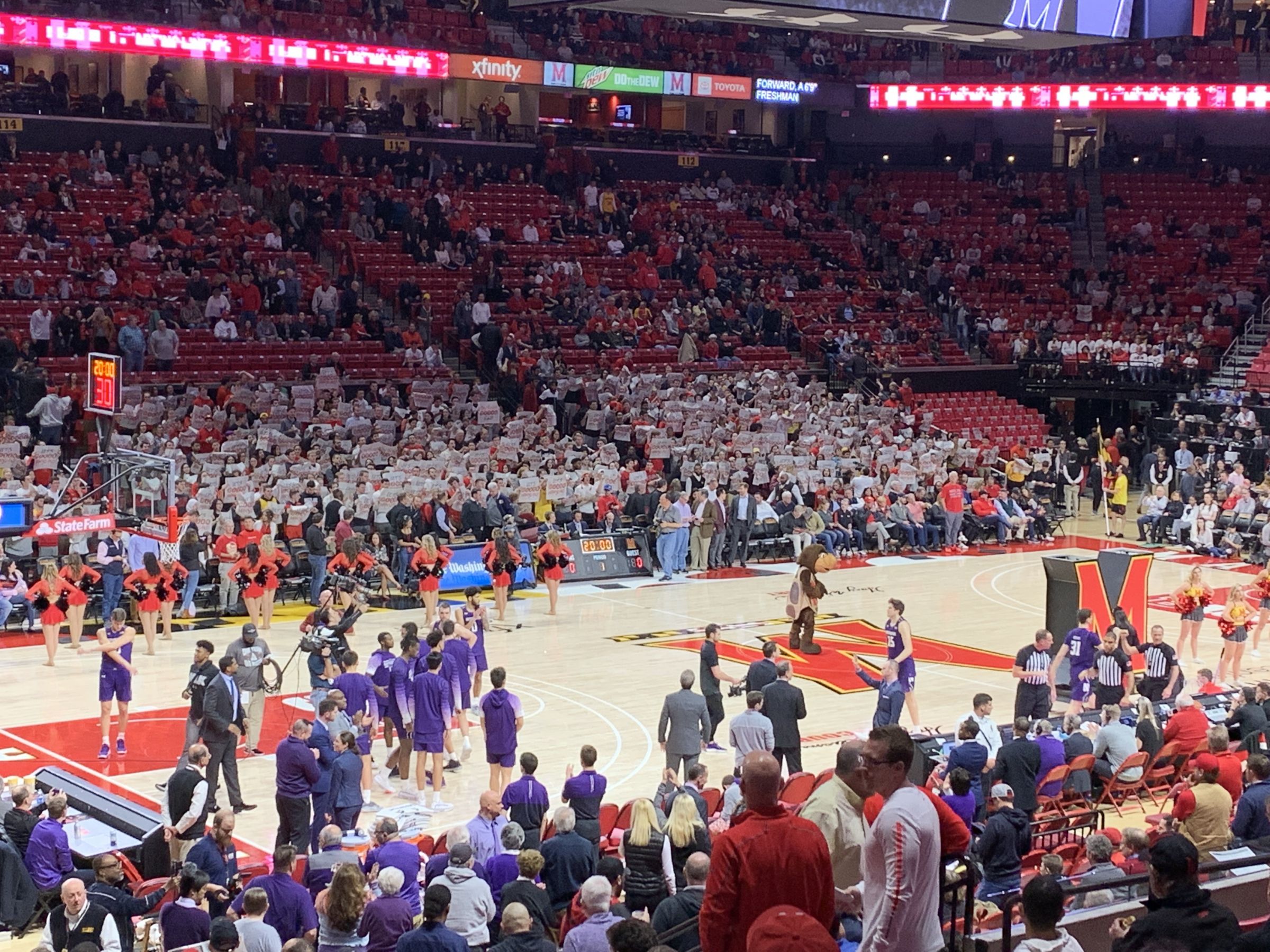view from Section 125 