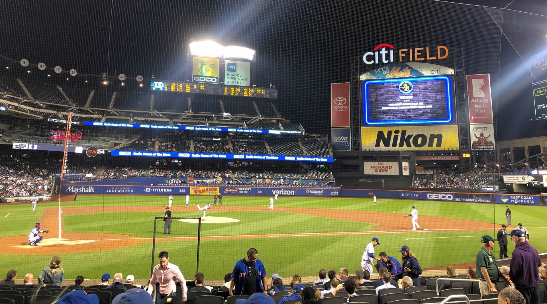 section 12, row 13 seat view  for baseball - citi field