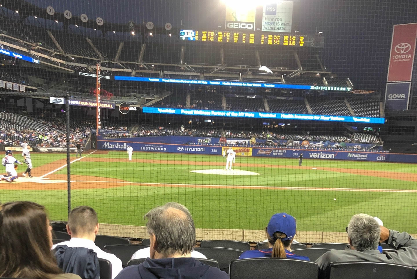 section 11, row 5 seat view  - citi field