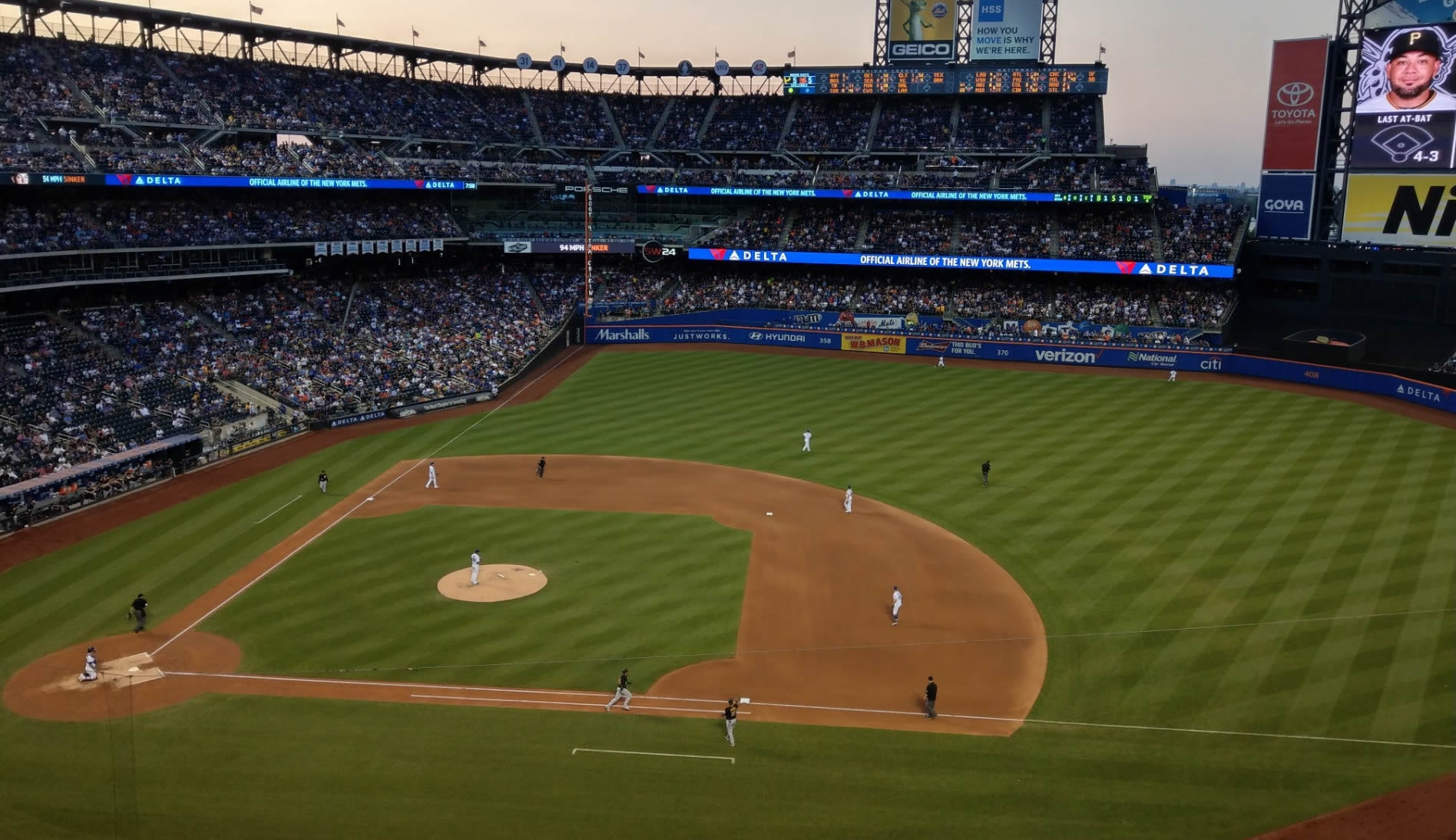 section 407 seat view  for baseball - citi field