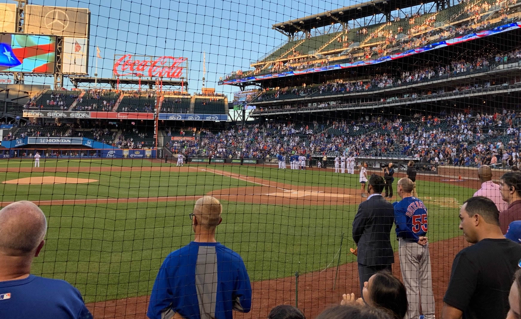 section 19, row 3 seat view  for baseball - citi field