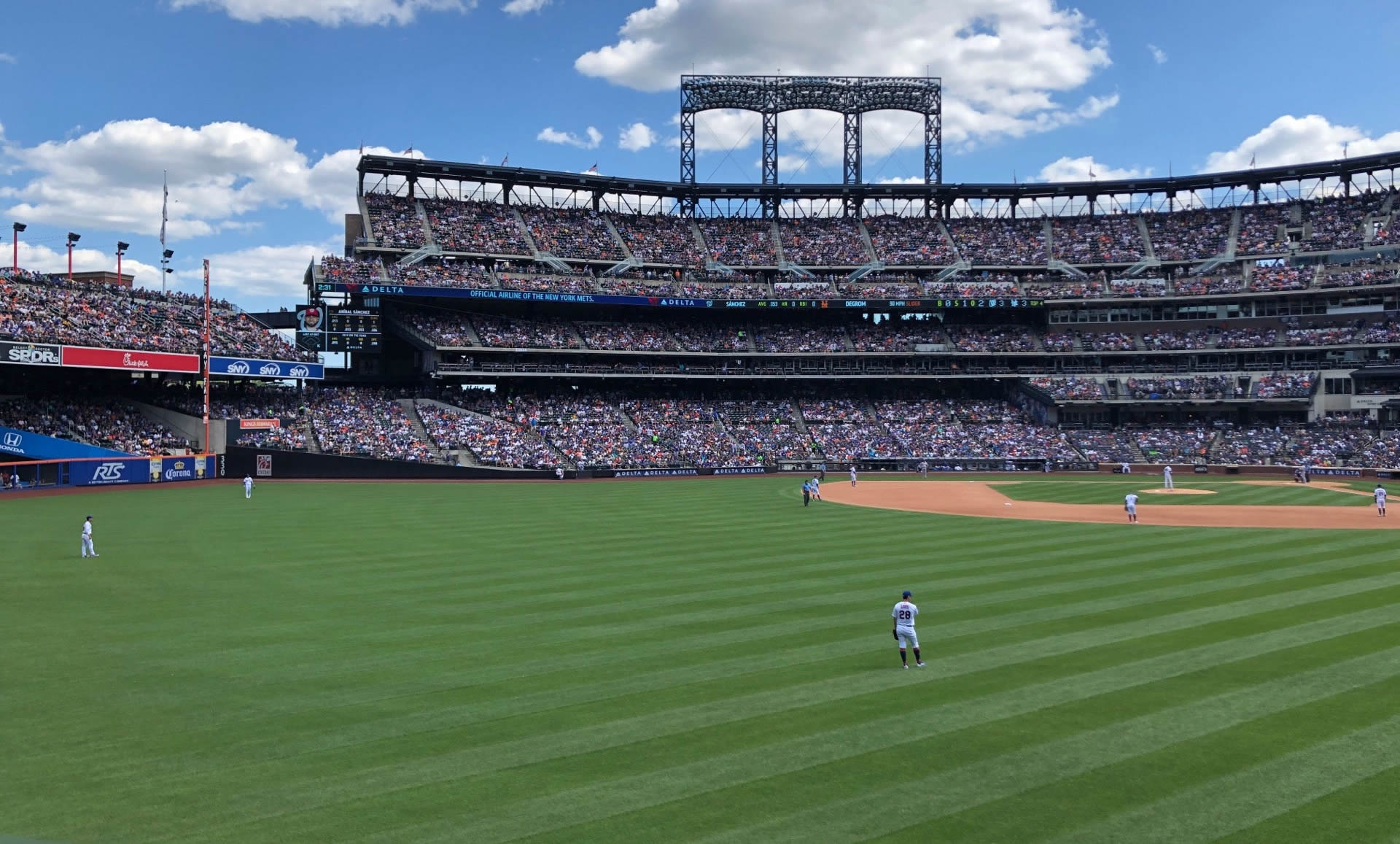 section 136 seat view  for baseball - citi field