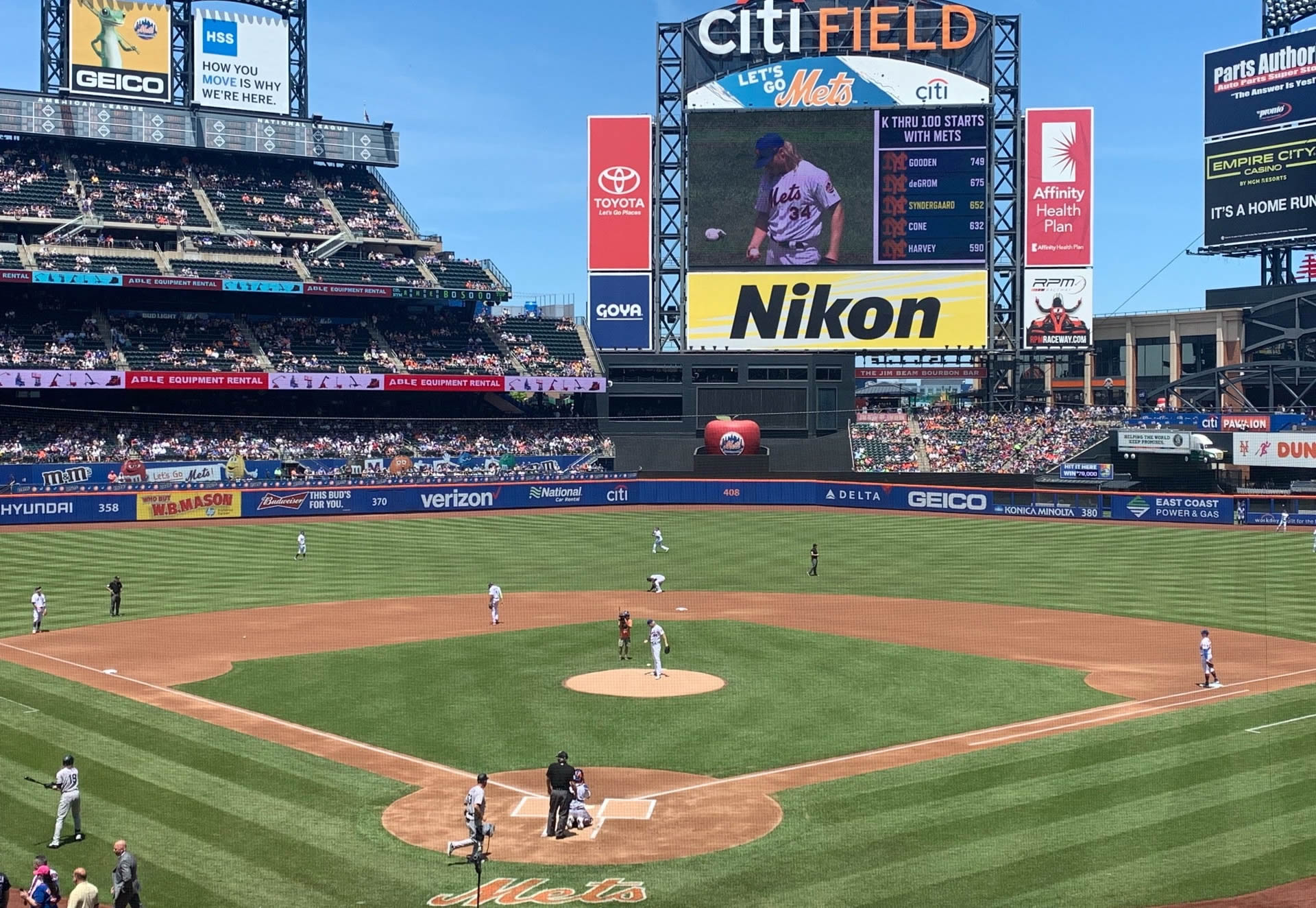 section 117 seat view  for baseball - citi field
