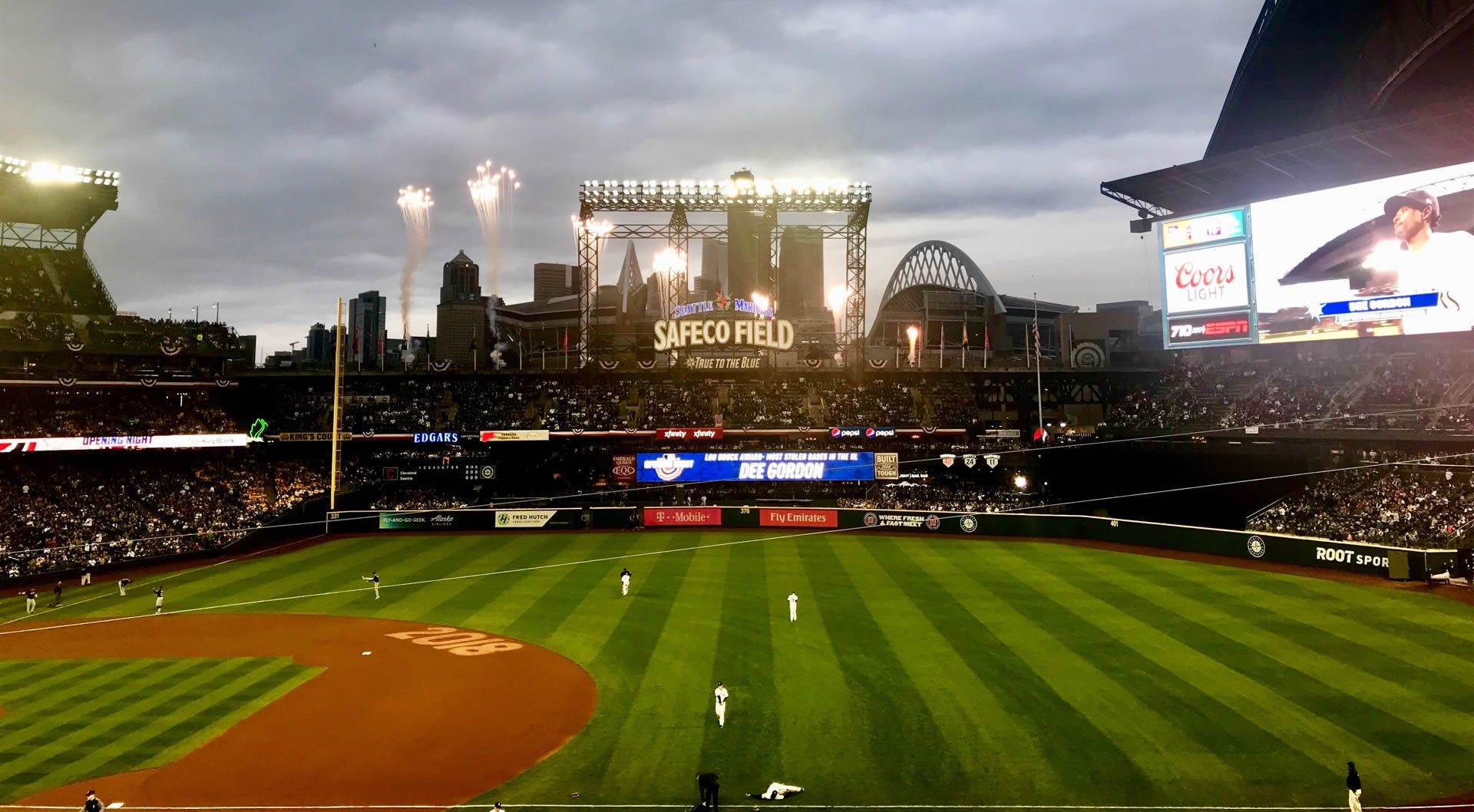 all-star club seat view  for baseball - t-mobile park