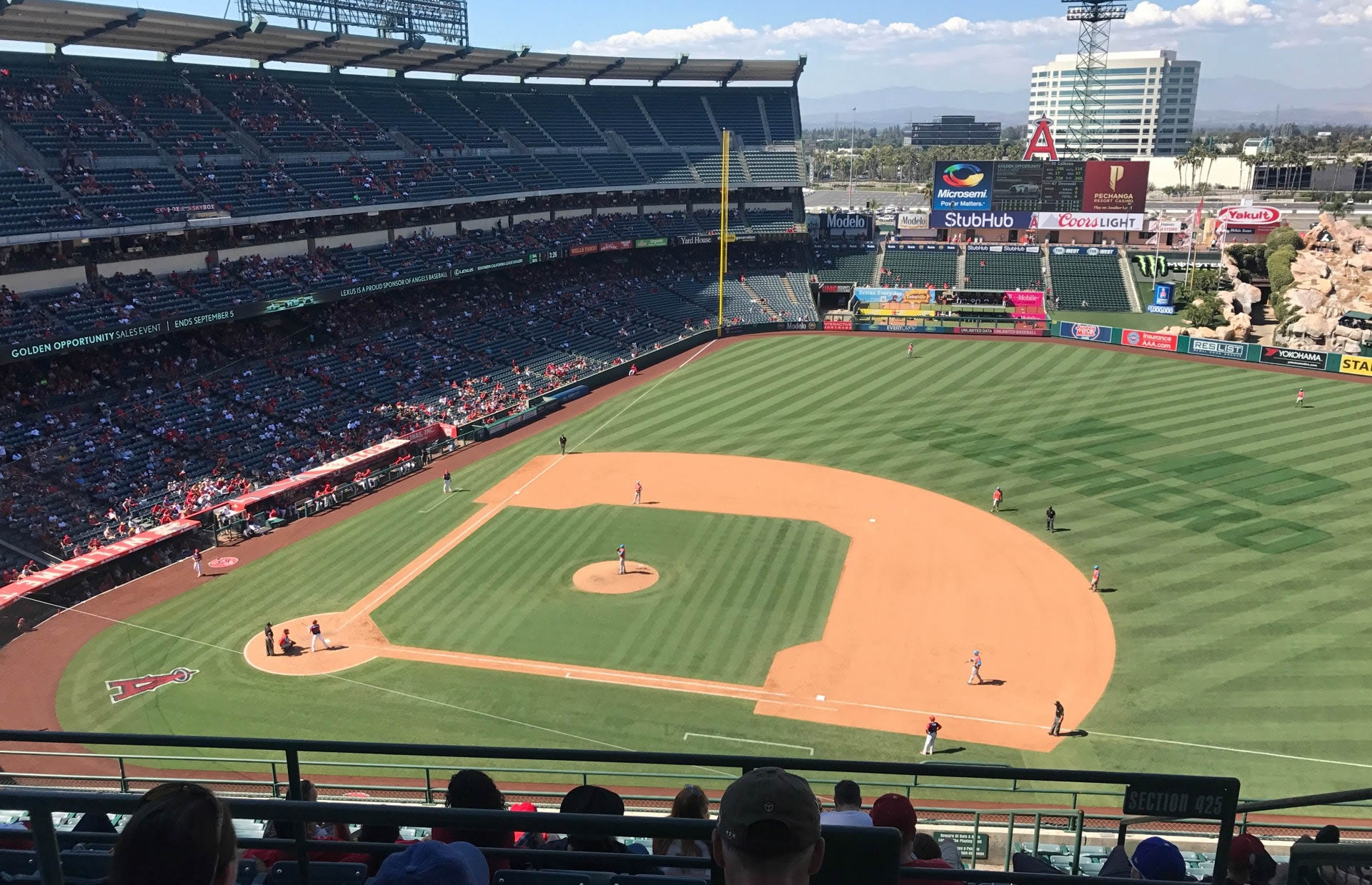 Section 528 At Angel Stadium Rateyourseats Com