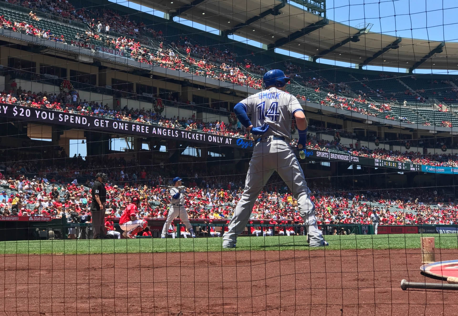 Angel Stadium Dugout Suites