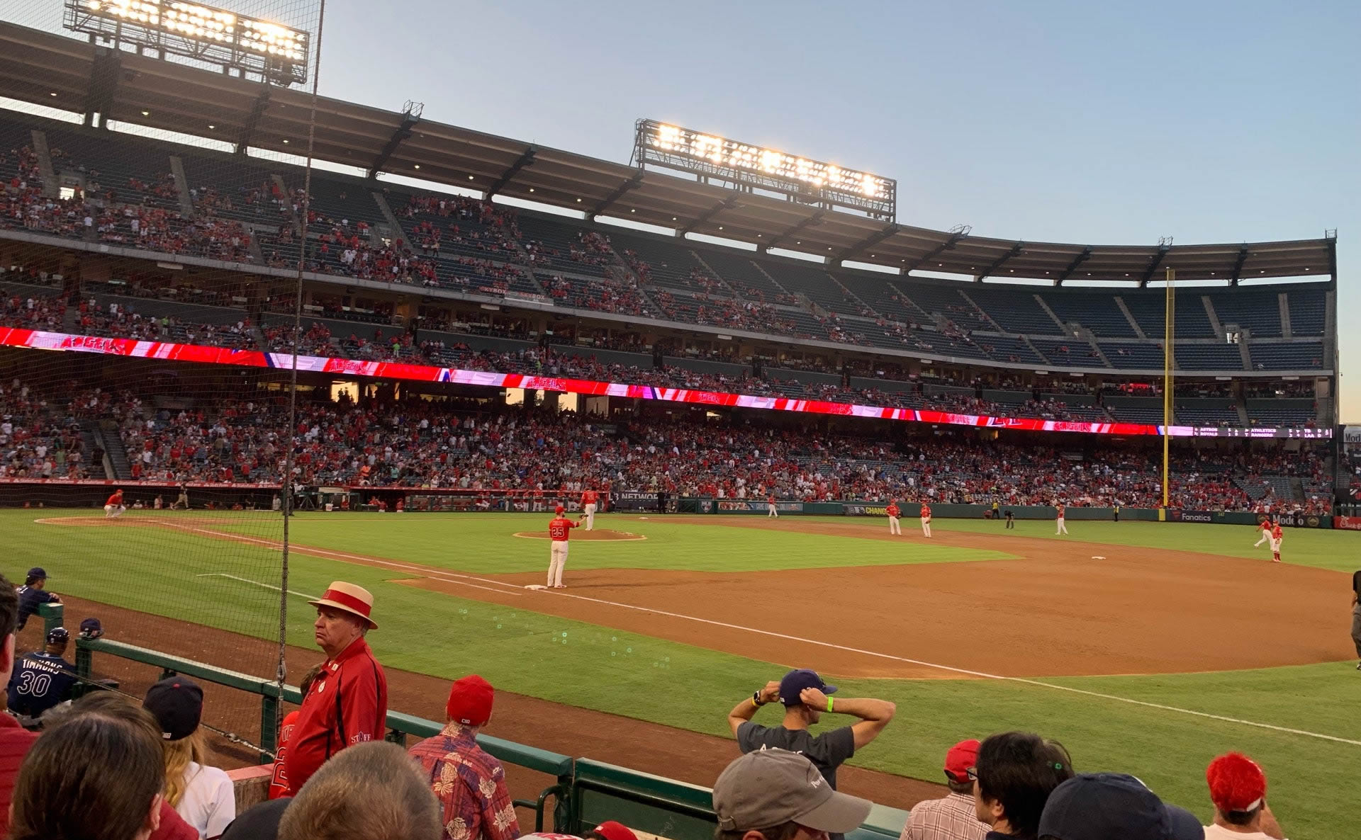 Section 127 At Angel Stadium Rateyourseats Com