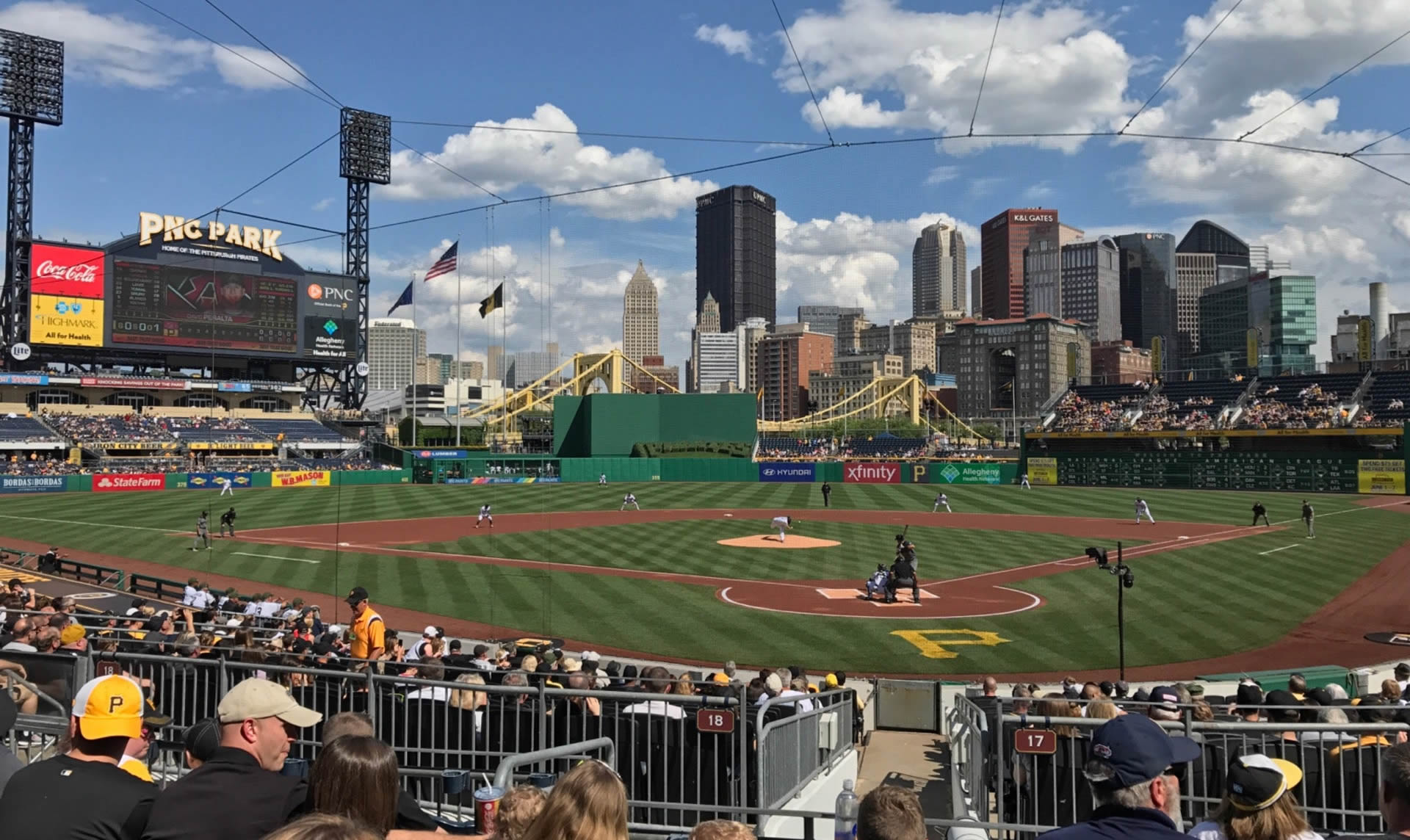 section 117, row d seat view  - pnc park