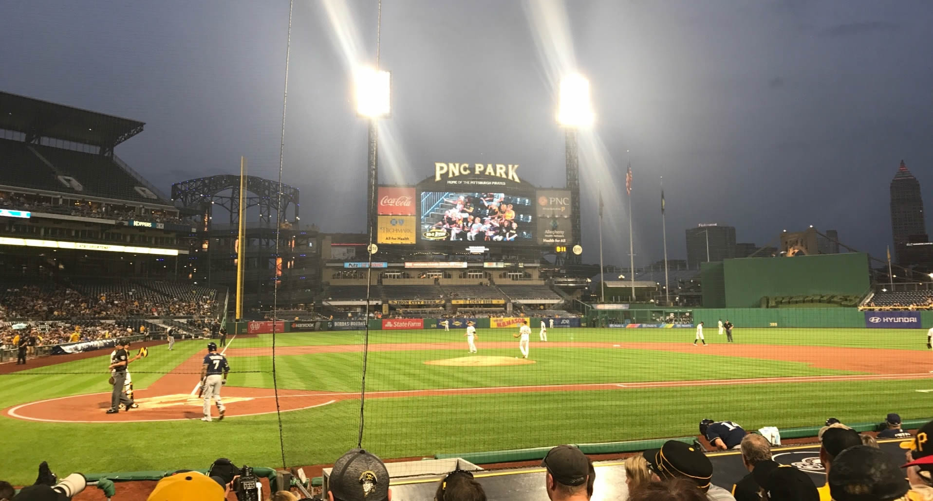 section 13, row j seat view  - pnc park