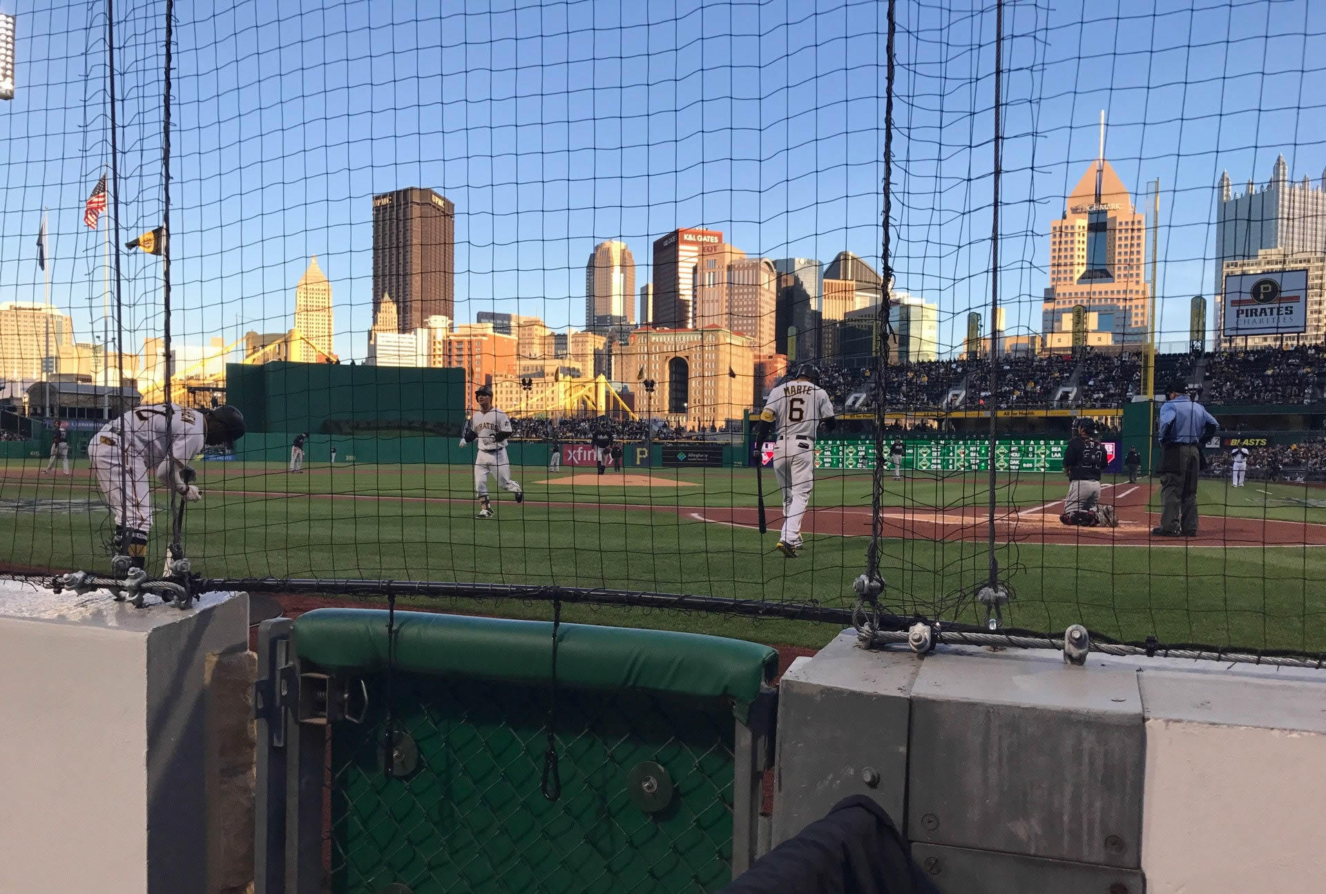 section 18, row a seat view  for baseball - pnc park
