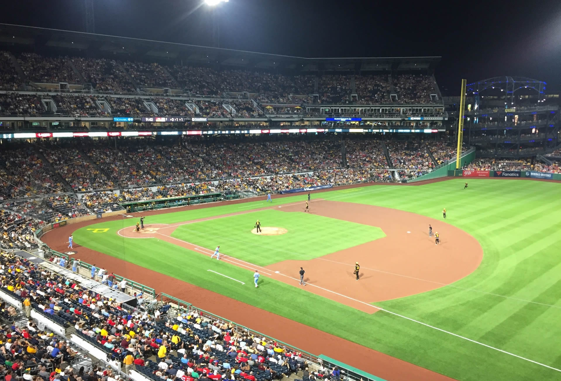 section 205 seat view for baseball - pnc park