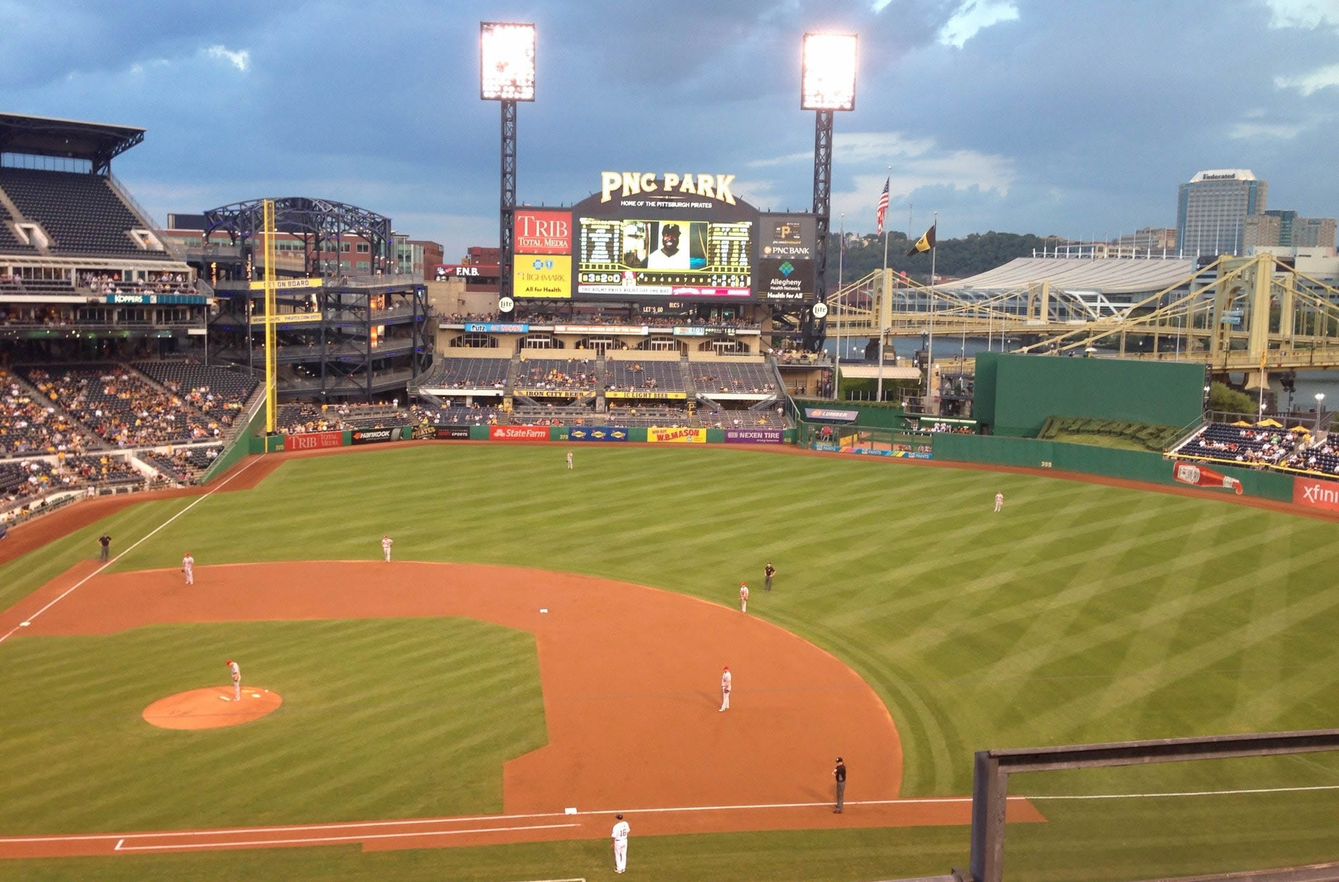 section 209, row a seat view  for baseball - pnc park