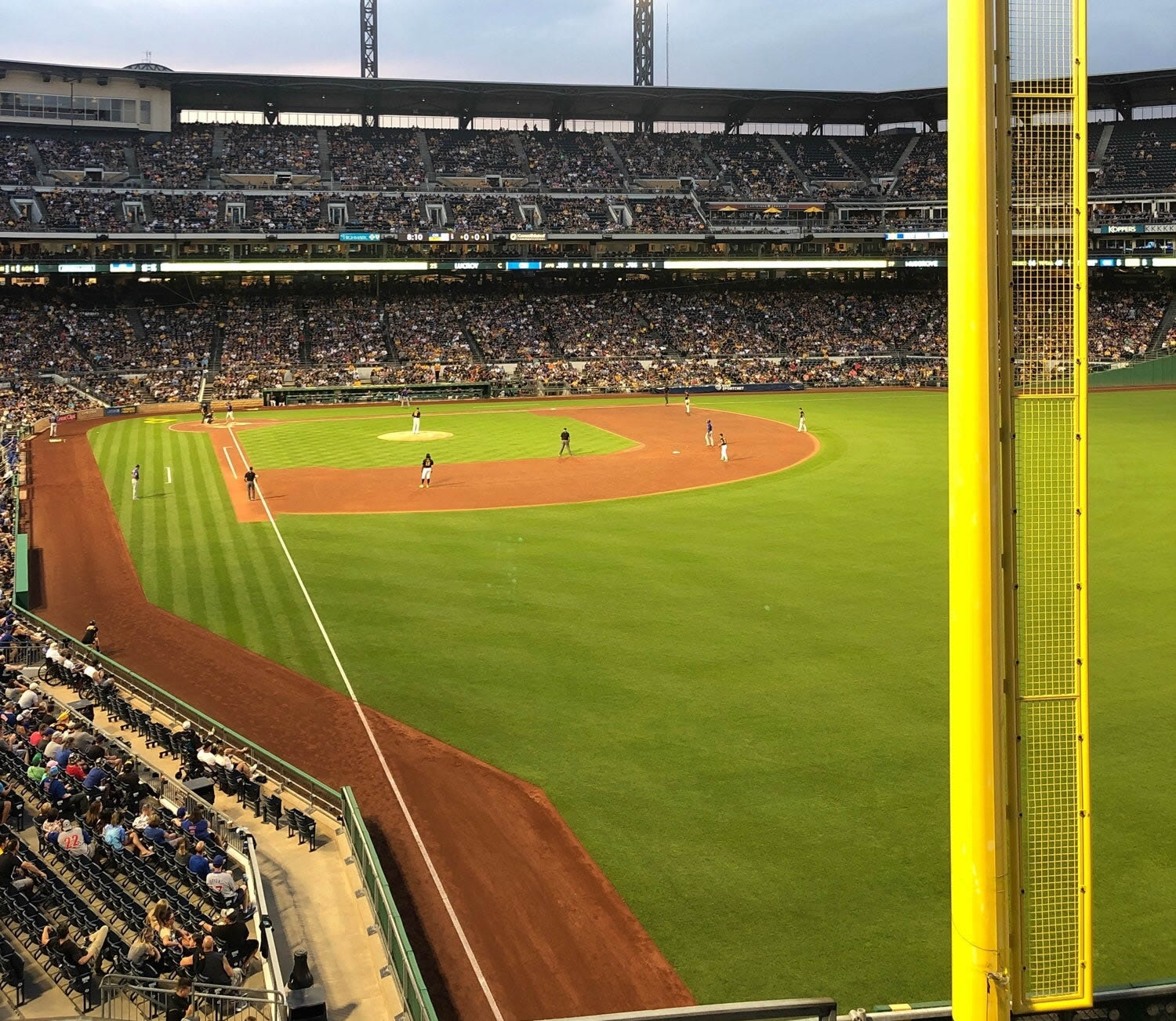 section 146, row m seat view  for baseball - pnc park