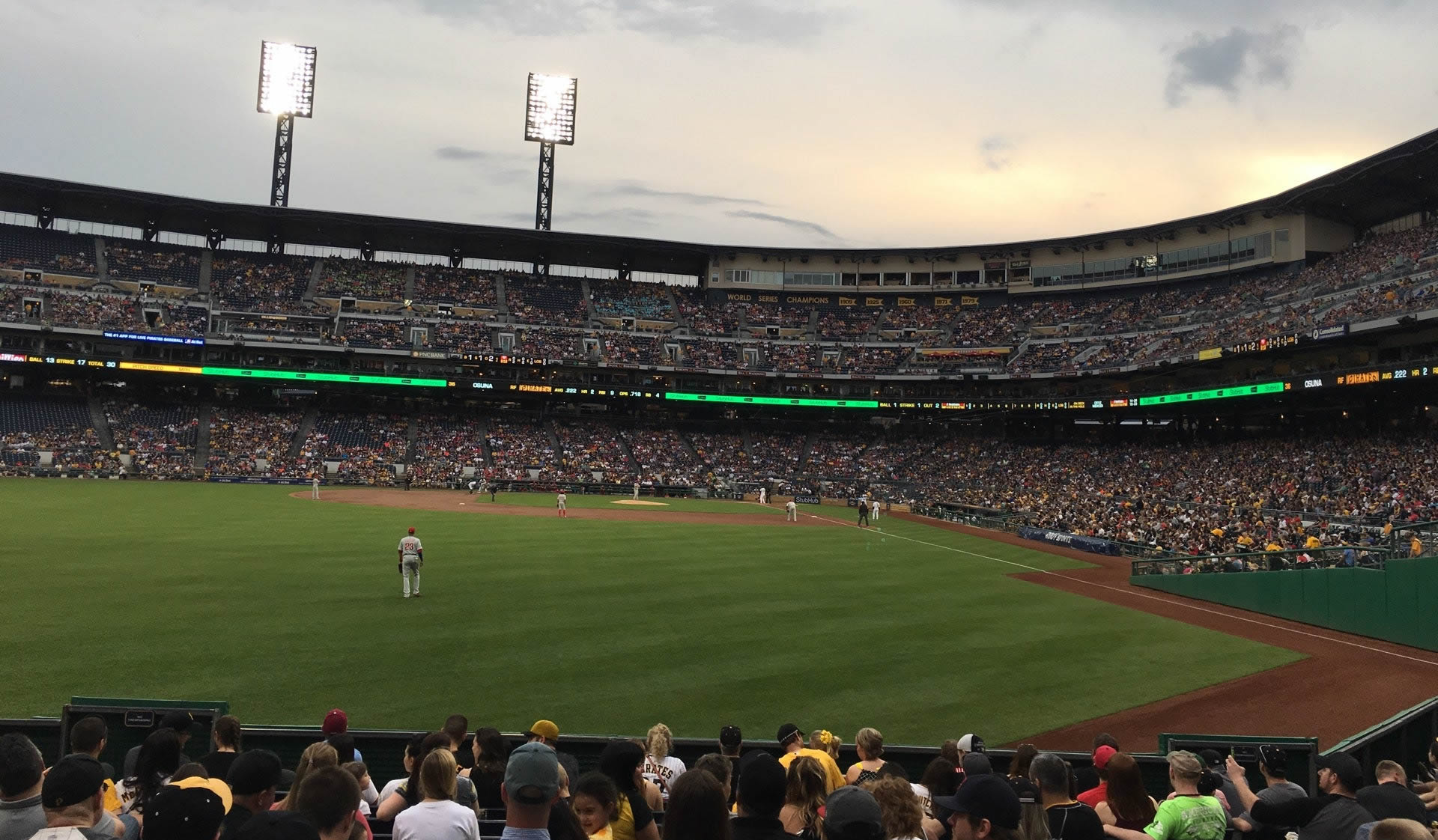 section 136 seat view  - pnc park