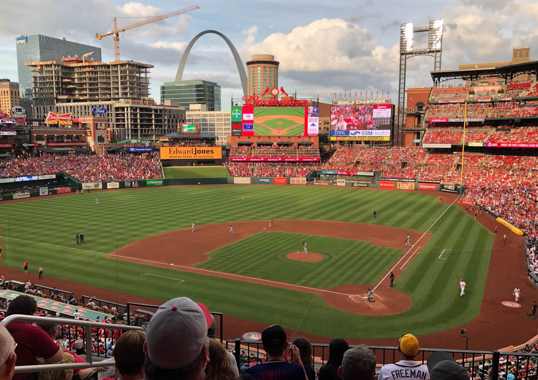 section 252, row 6 seat view  - busch stadium