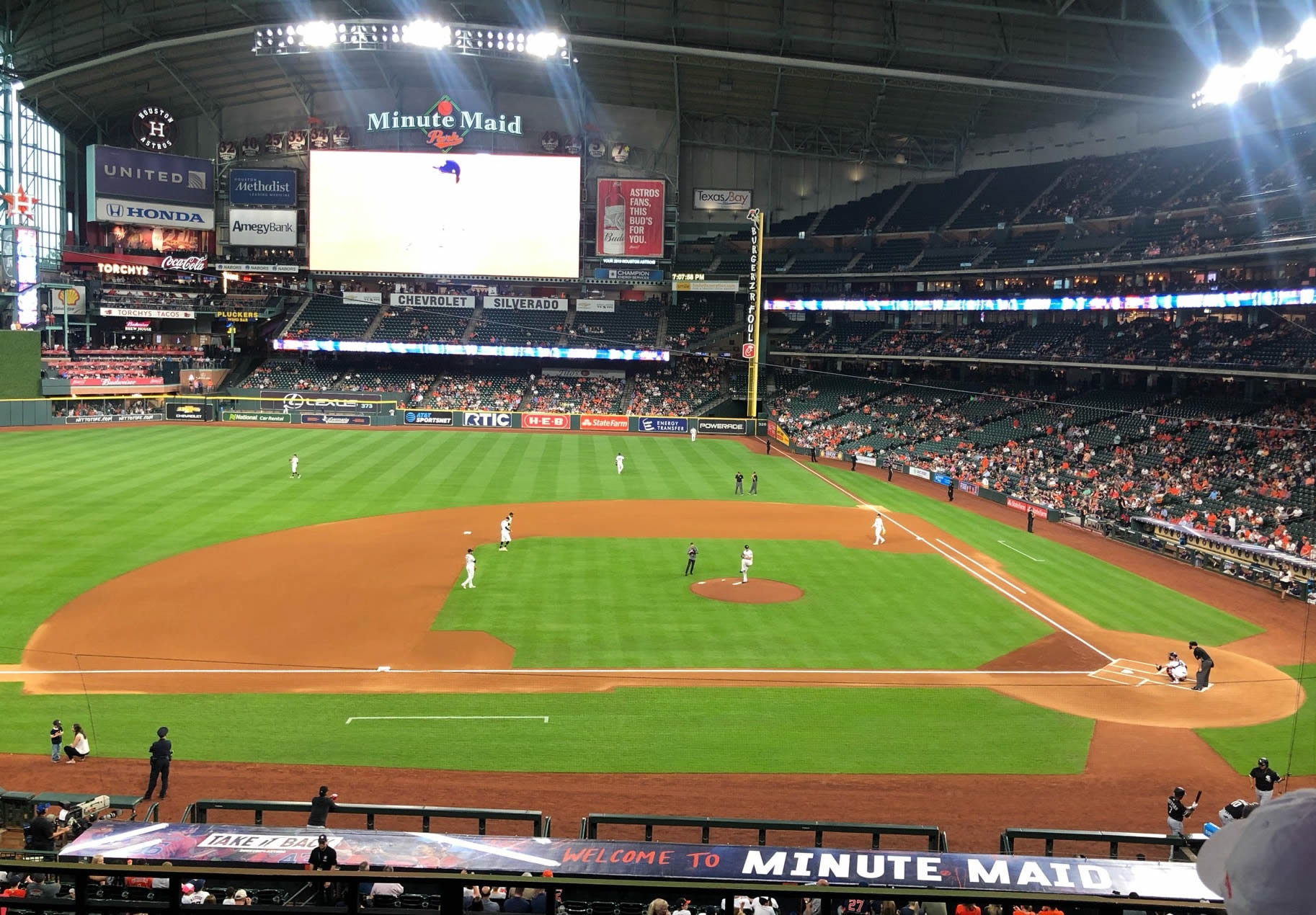 section 213, row 2 seat view  for baseball - daikin park