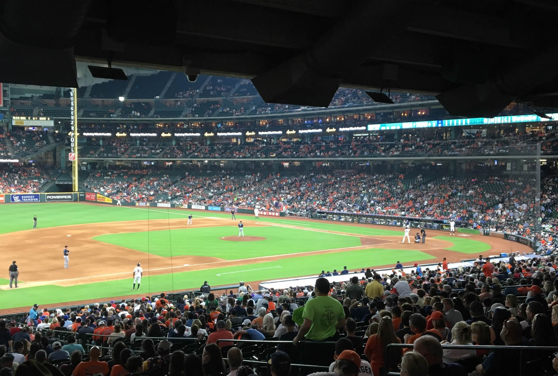 section 110, row 37 seat view  for baseball - daikin park