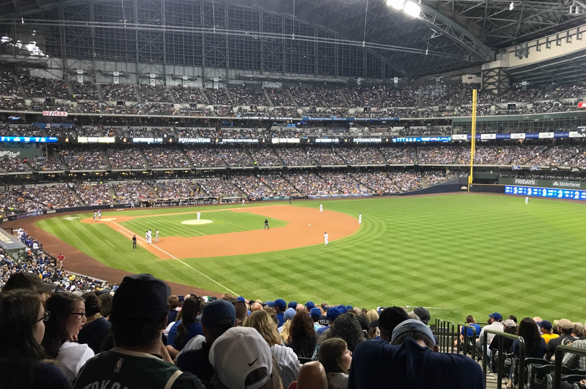 section 207, row 17 seat view  - american family field