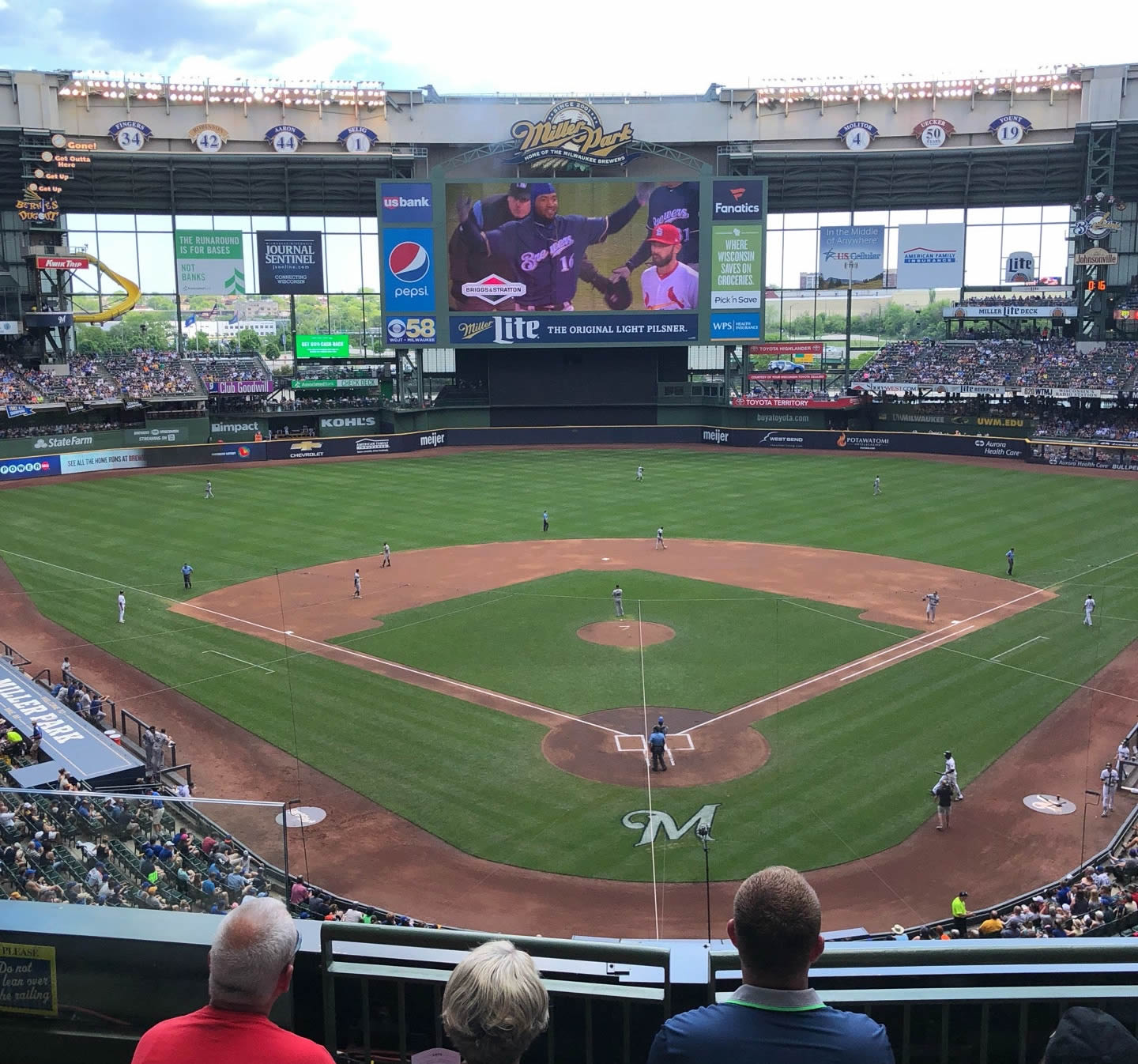 section 330, row 3 seat view  - american family field