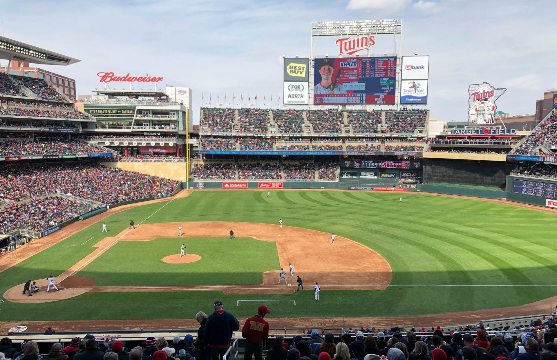 section c seat view  - target field