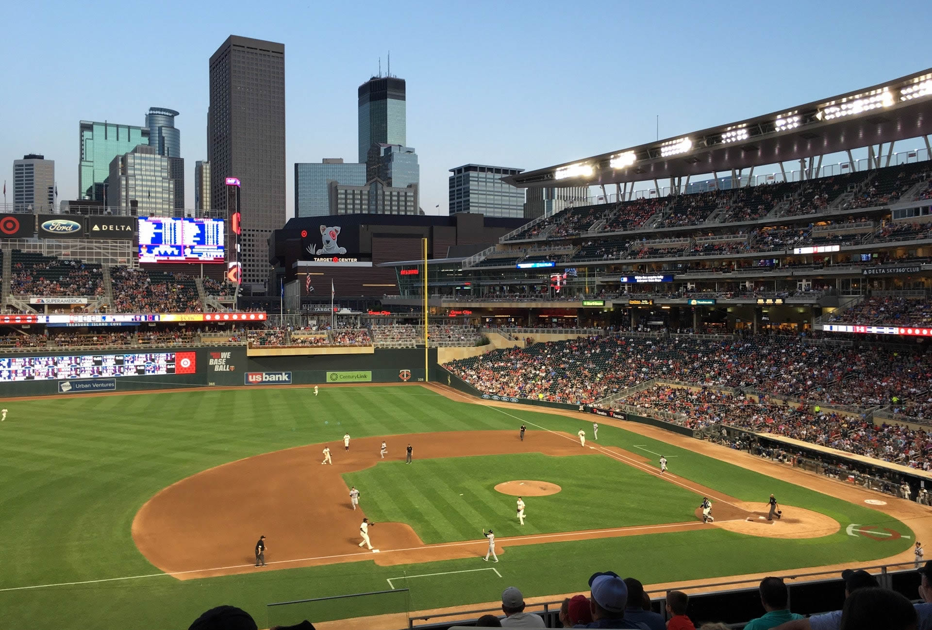 section q seat view  - target field