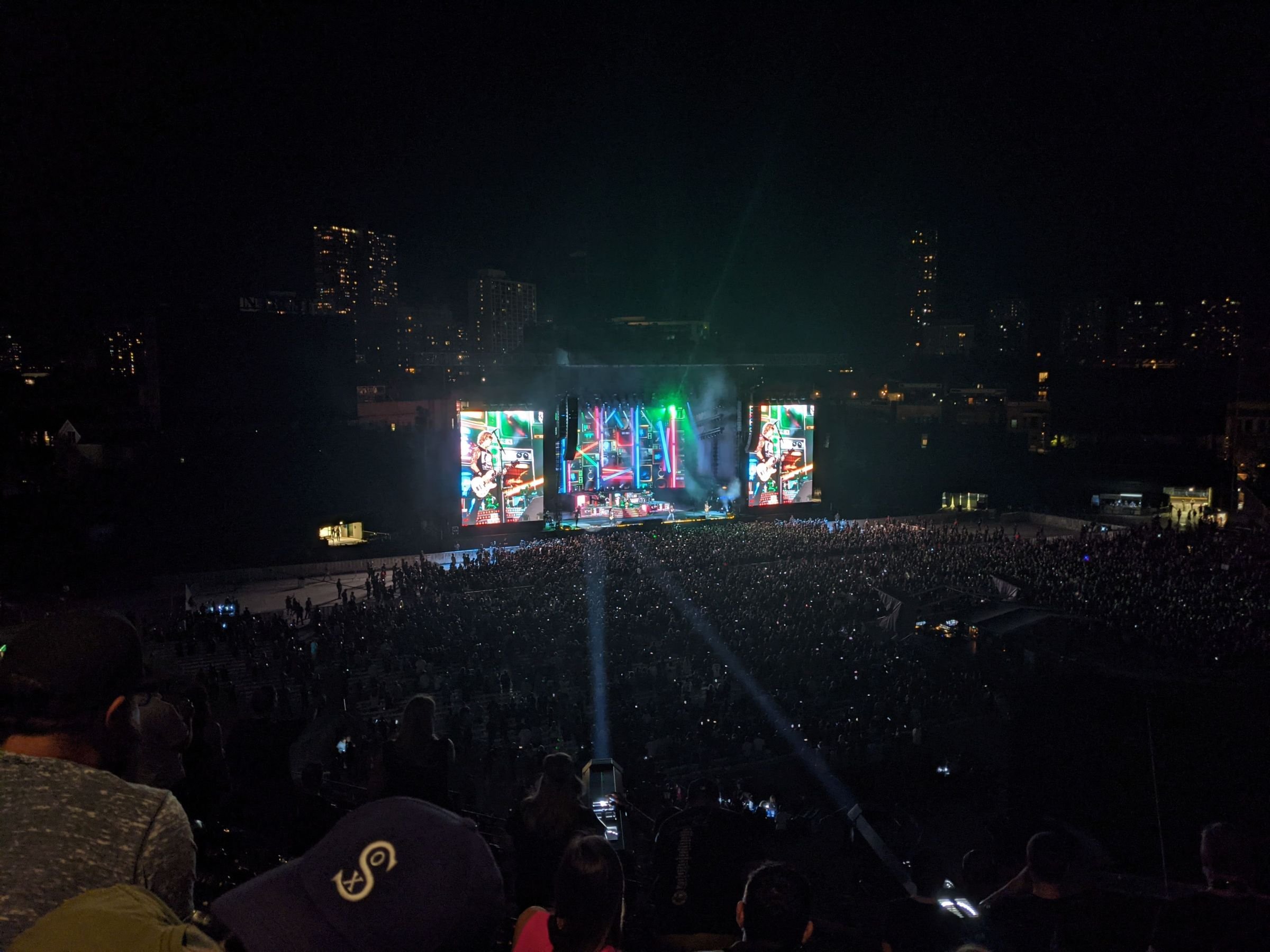 section 311, row 6 seat view  for concert - wrigley field