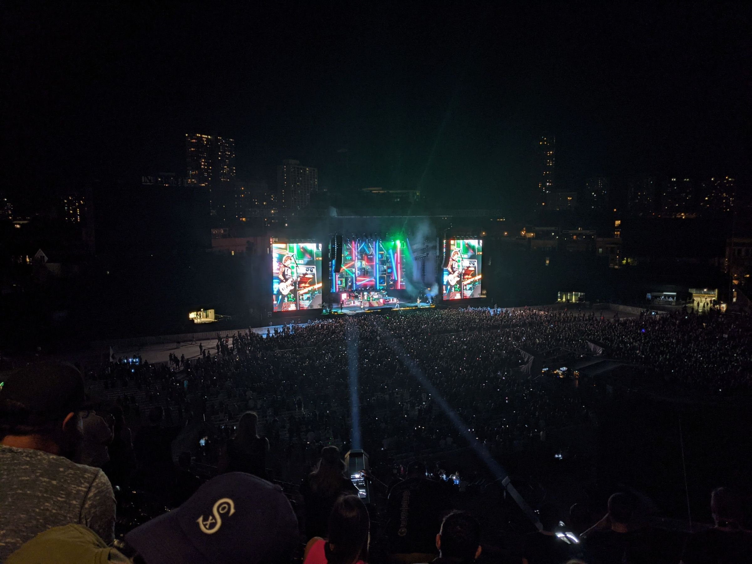 section 311, row 6 seat view  for concert - wrigley field