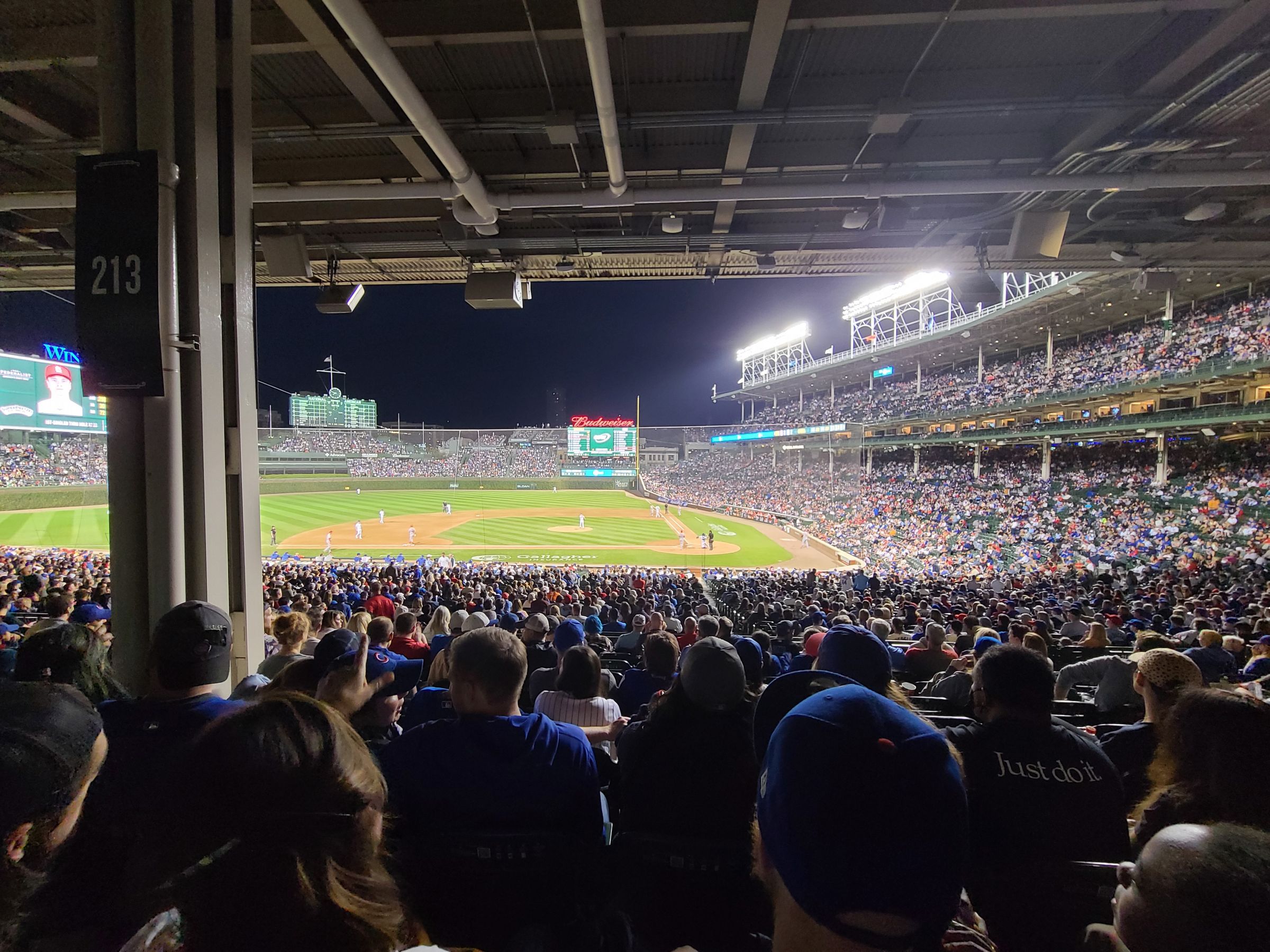 Section 213 At Wrigley Field Rateyourseats Com