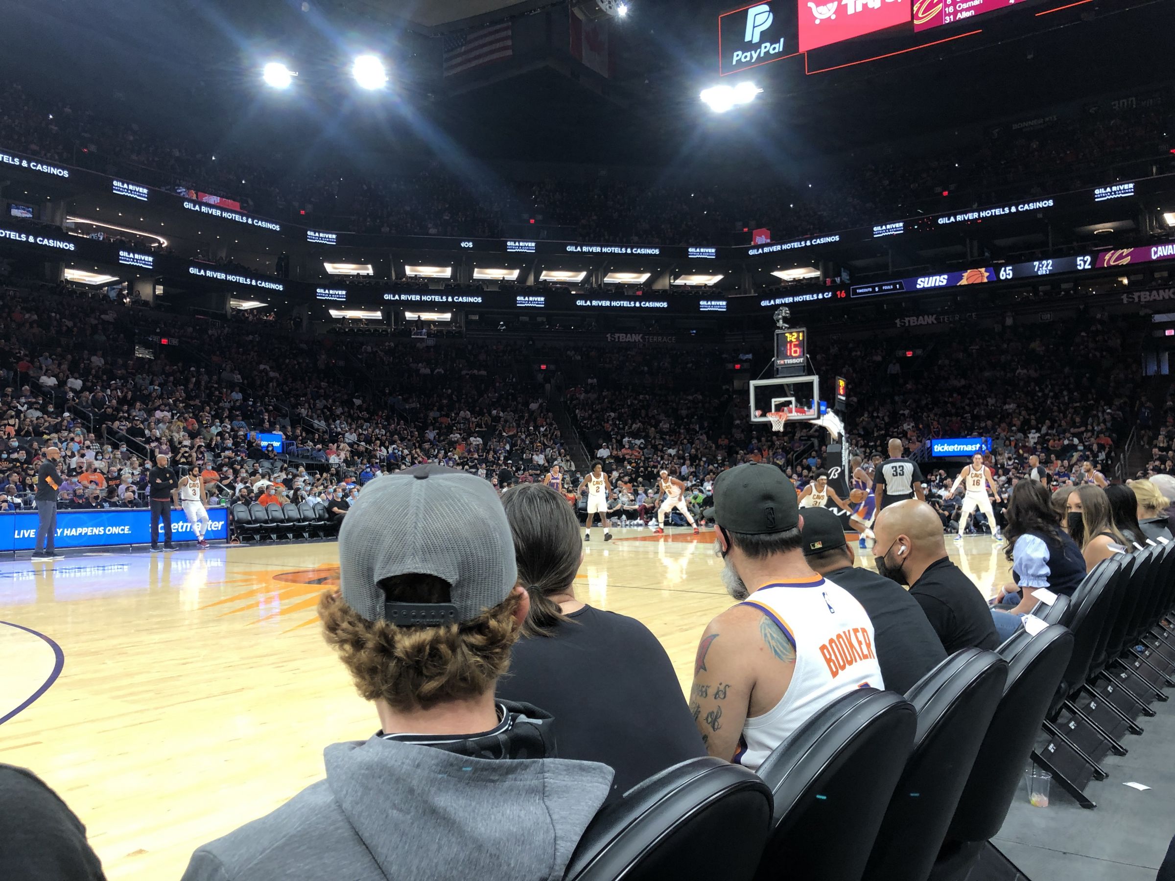 Vip Courtside Floor At Footprint Center