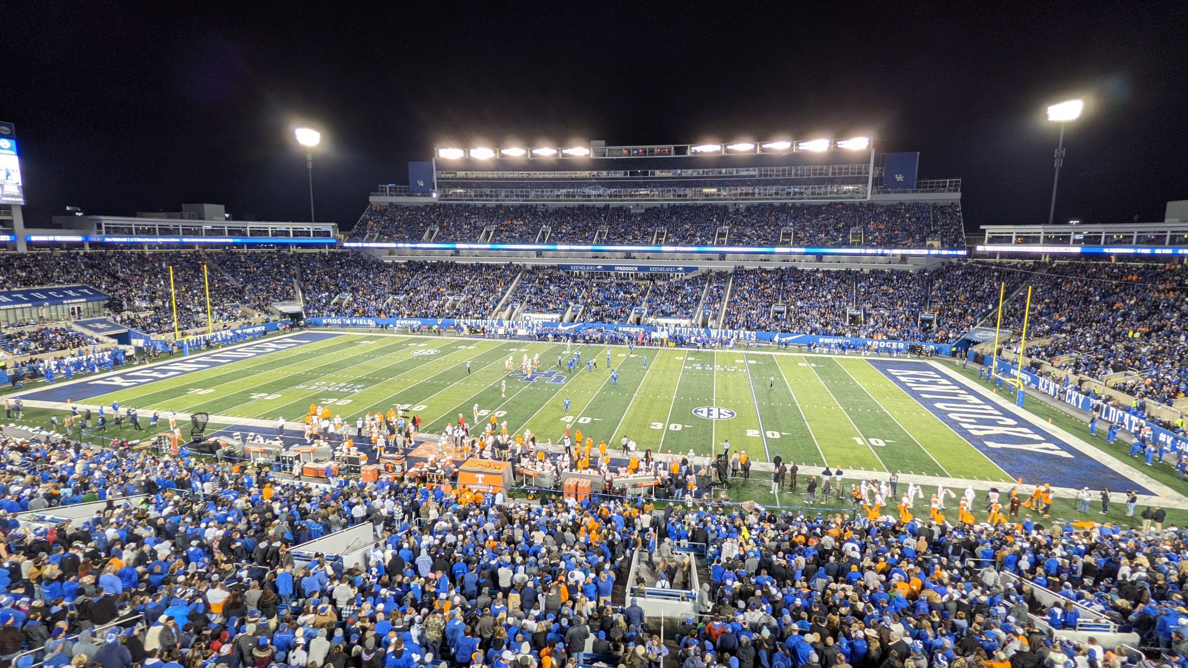 section 208, row 27 seat view  - kroger field