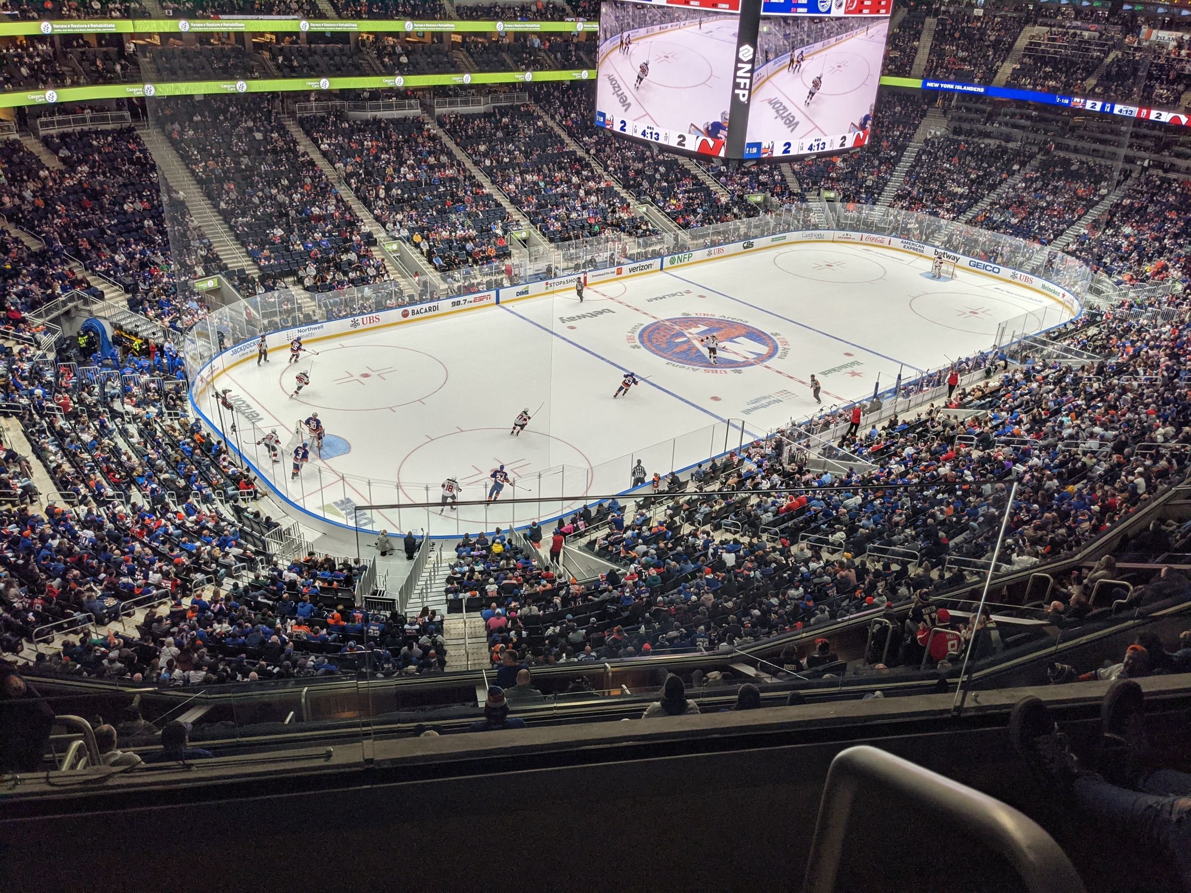 view from Section 320 
