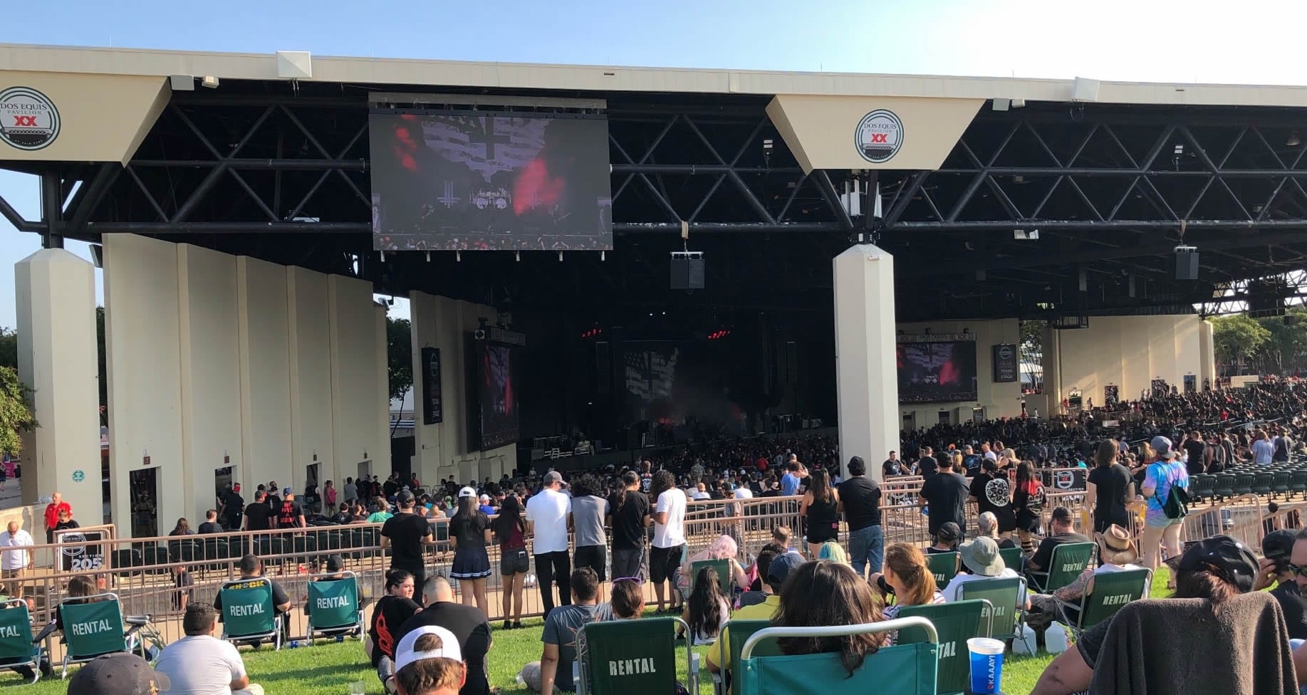Dos Equis Pavilion Lawn Seats