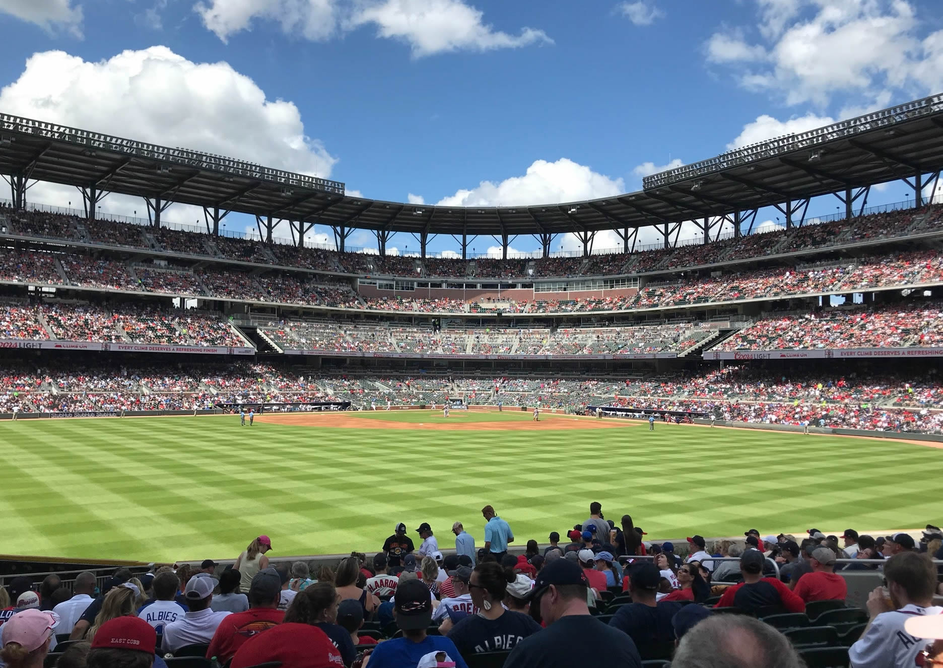 section 151 seat view  - truist park