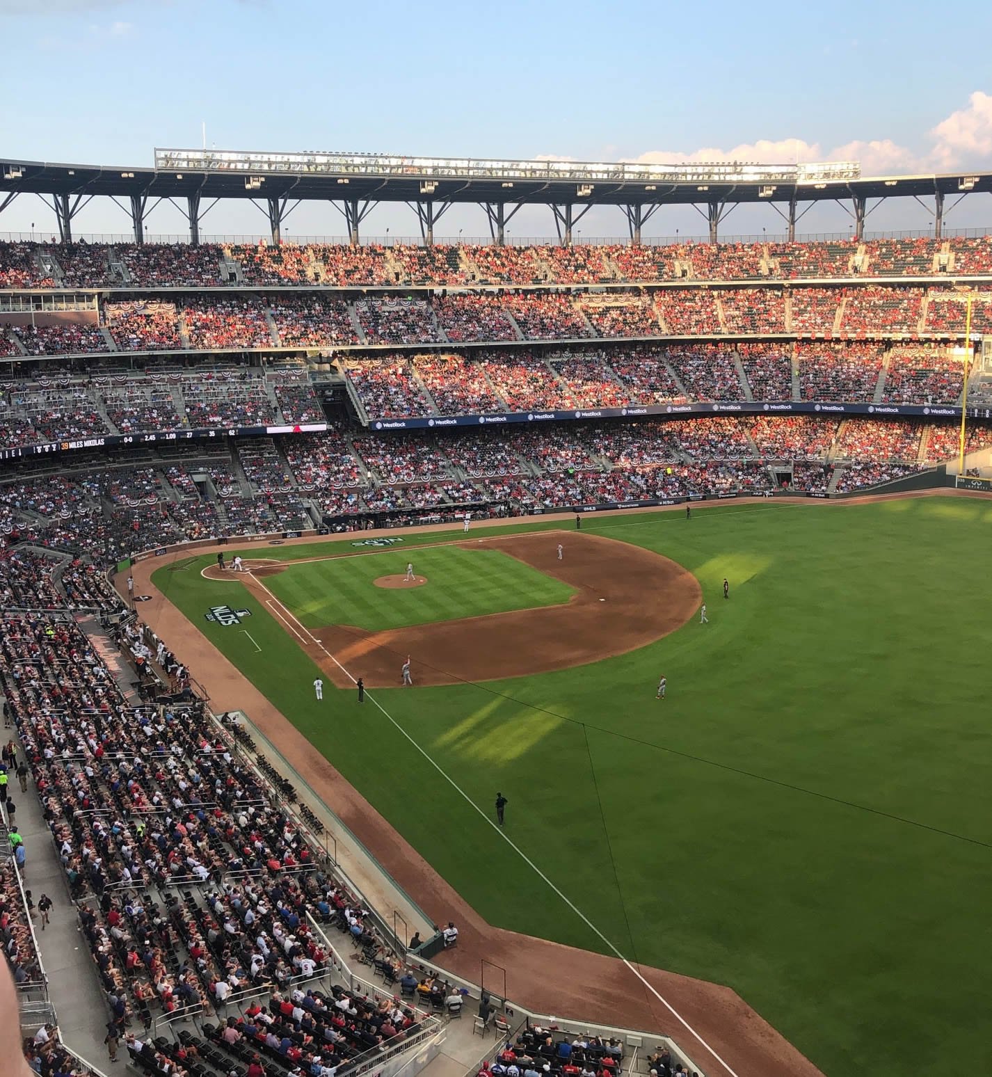 section 410 seat view  for baseball - truist park