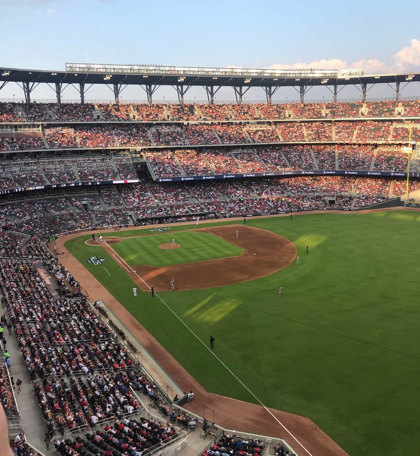 section 410 seat view  - truist park