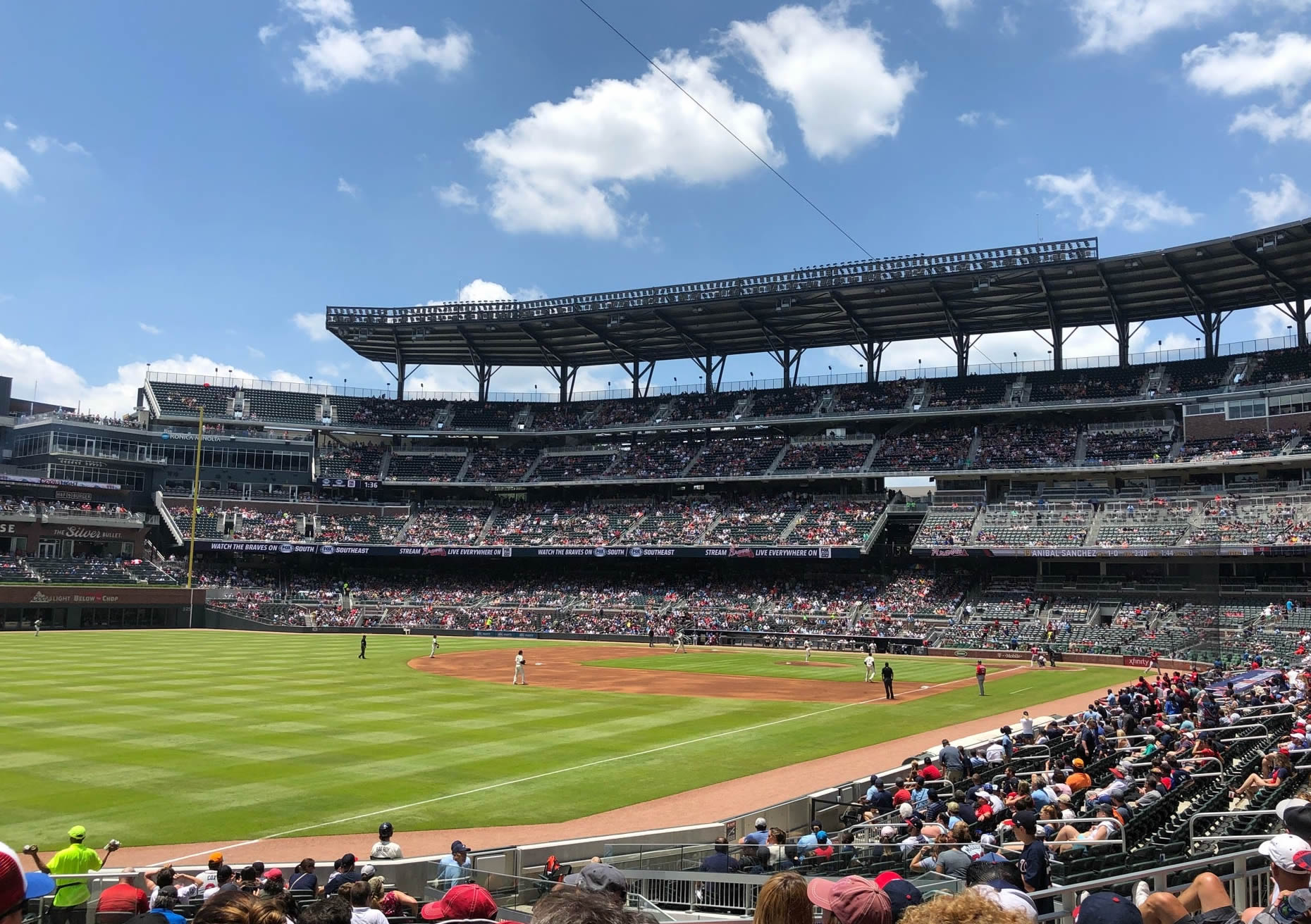 section 141 seat view  - truist park