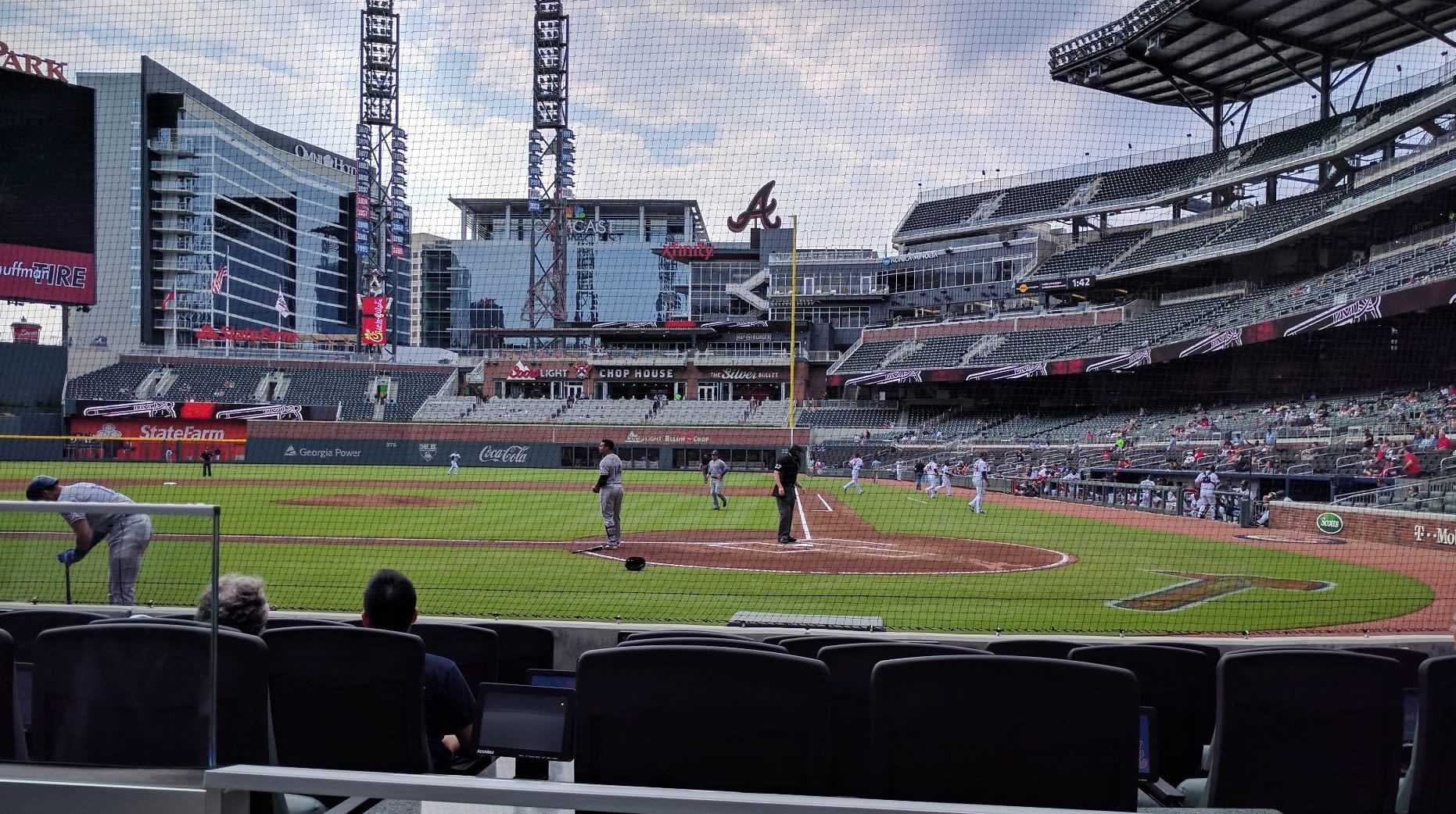 section 29, row 6 seat view  - truist park