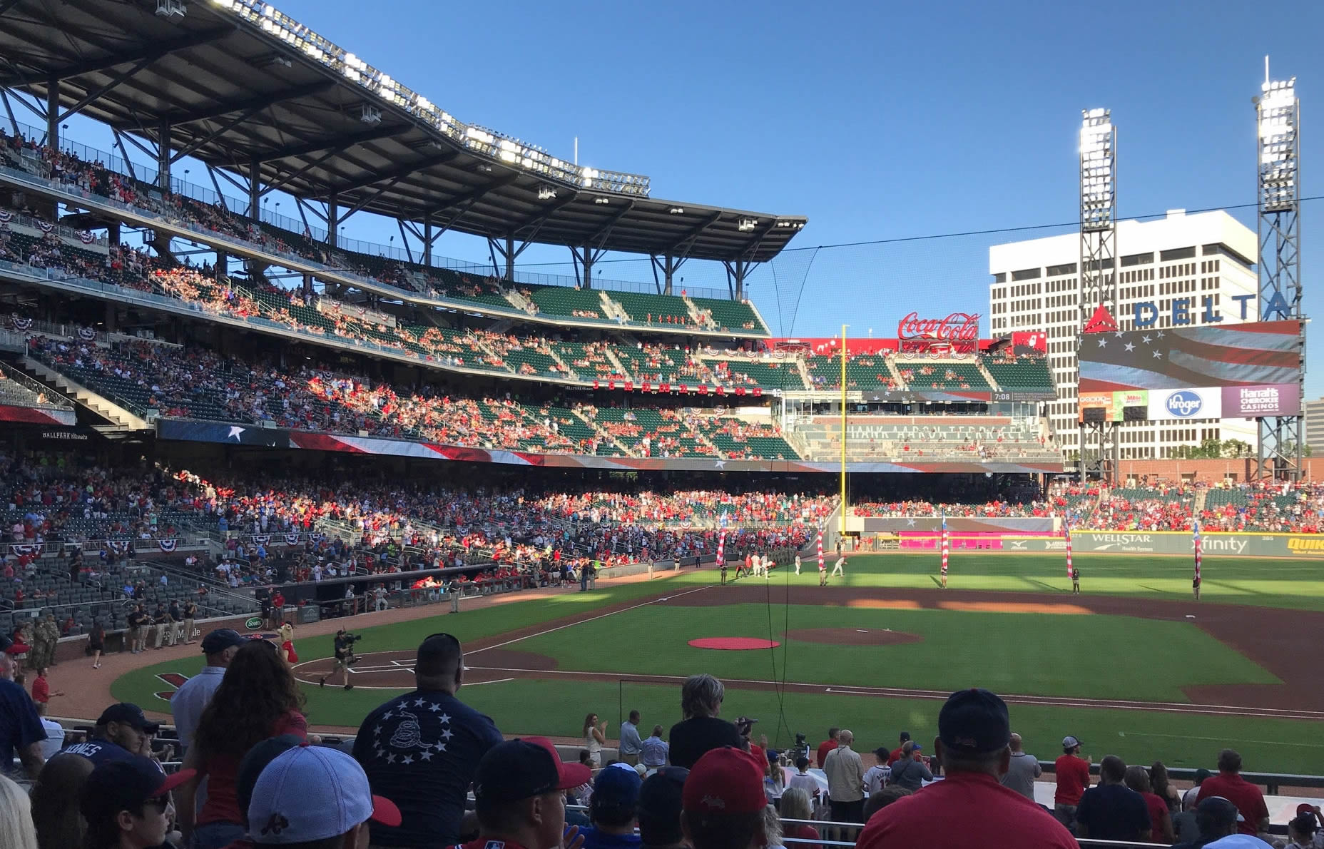 section 122 seat view  for baseball - truist park